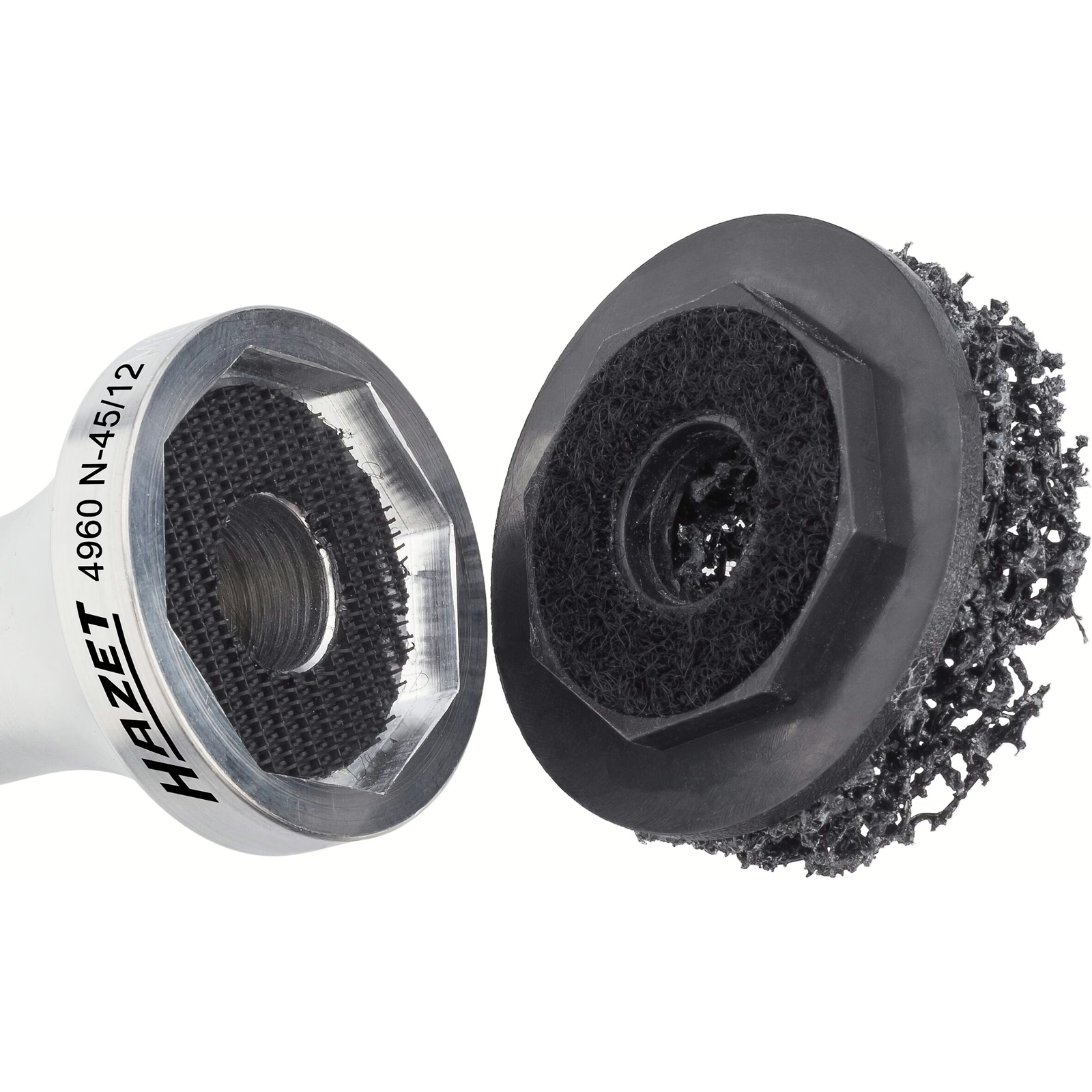 Jeu de ponceuses moyeux roues 12 pièces 40/50 mm pour véhicules tourisme HAZET - 4960N-45/12
