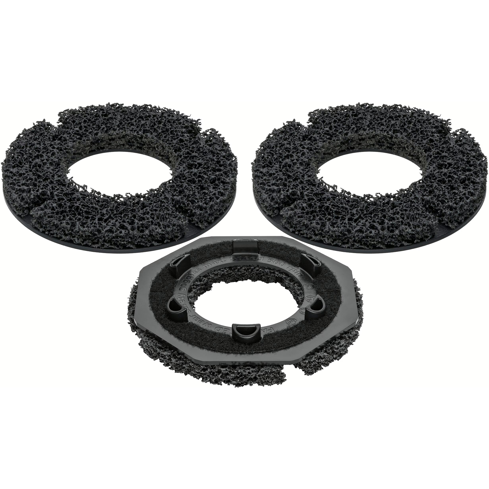 Disques de ponçage 3 pièces Ø160 mm auto-agrippants sans étincelles HAZET - 4960V-0160/3