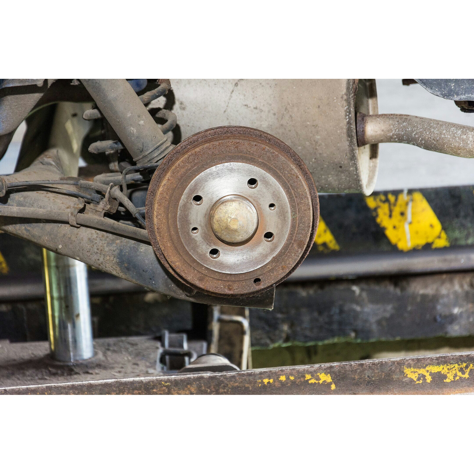 Ponceuse moyeux roues 160 mm 2 pièces carré 1/2″ HAZET - 4960V-160/2