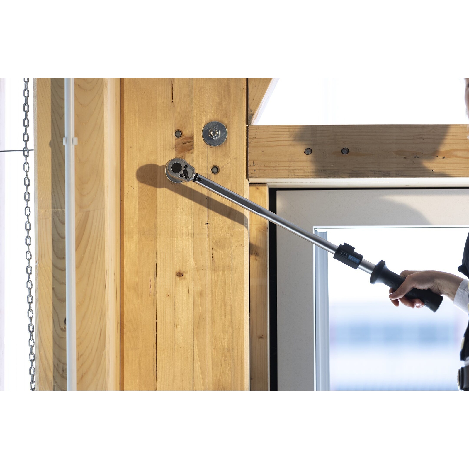 Clé dynamométrique 60-320 Nm précision 4% carré massif 660 mm HAZET - 5123-2CLT
