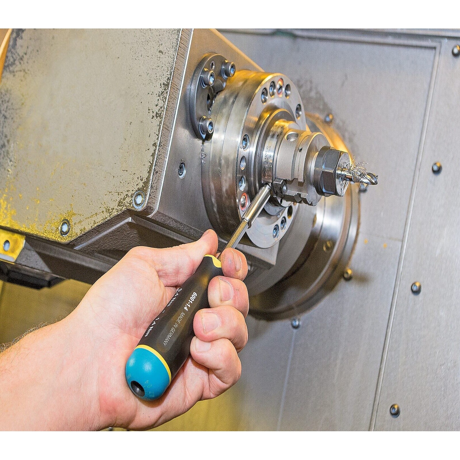 Tournevis dynamométrique 0,4–1,4 Nm 15 % 3 pièces avec clé mâle coudée HAZET - 6001-1.4/3