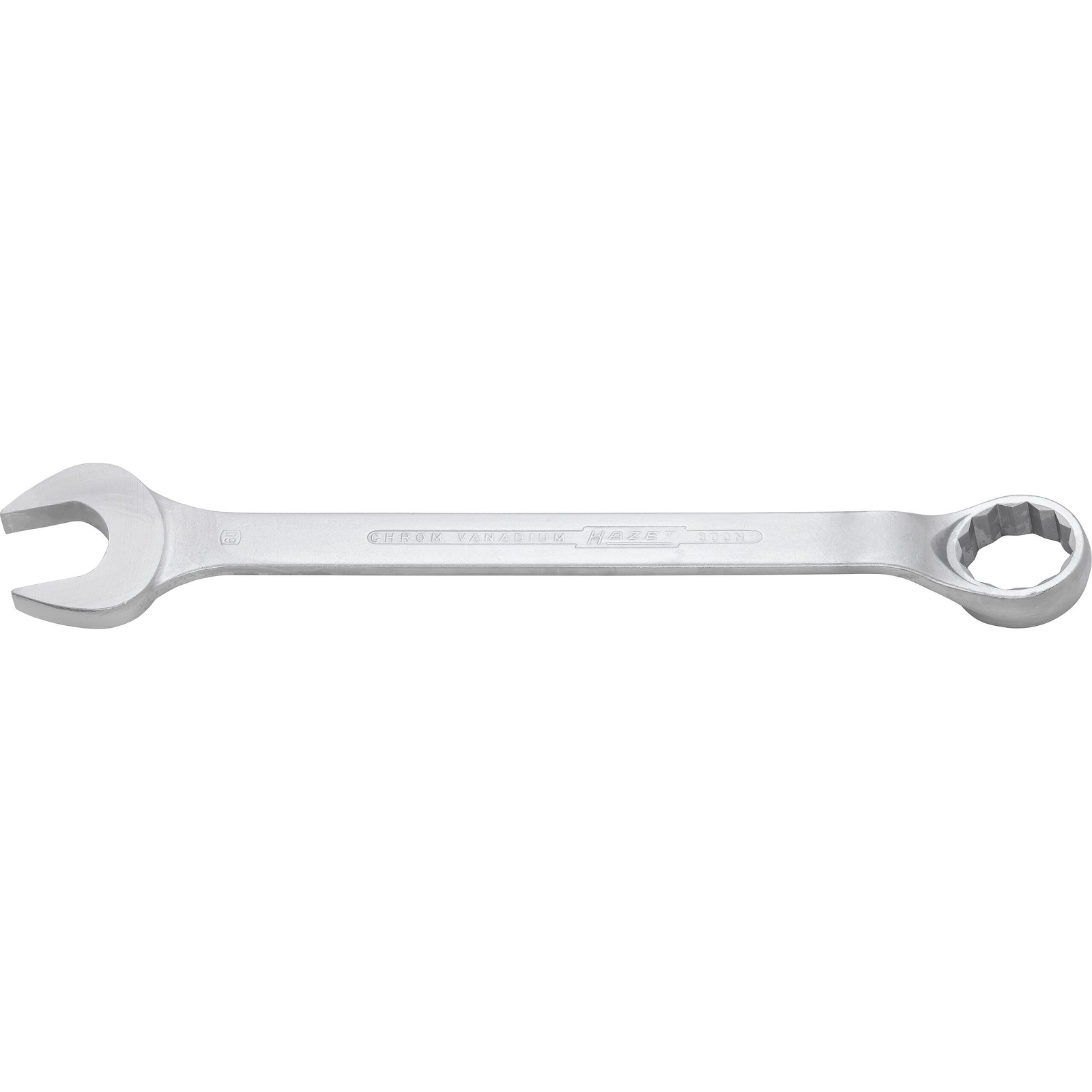 Clé mixte 60 mm profil extérieur 12 pans exécution longue HAZET - 600N-60