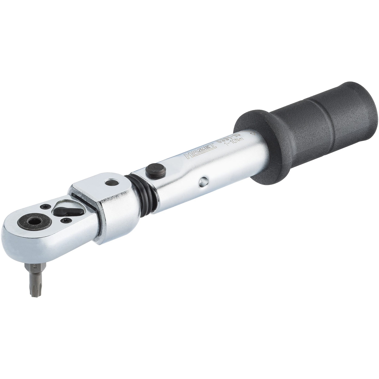 Clé dynamométrique 1-10 Nm carré femelle 9 x 12 mm précision 6 % sans échelle HAZET - 6391-10