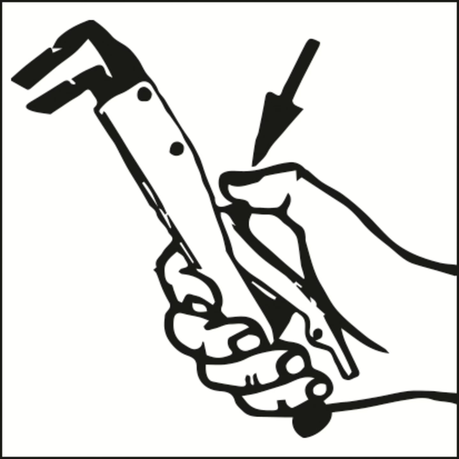 Pince-étau capacité de serrage 15 mm nickelée brillante 205 mm HAZET - 752-2