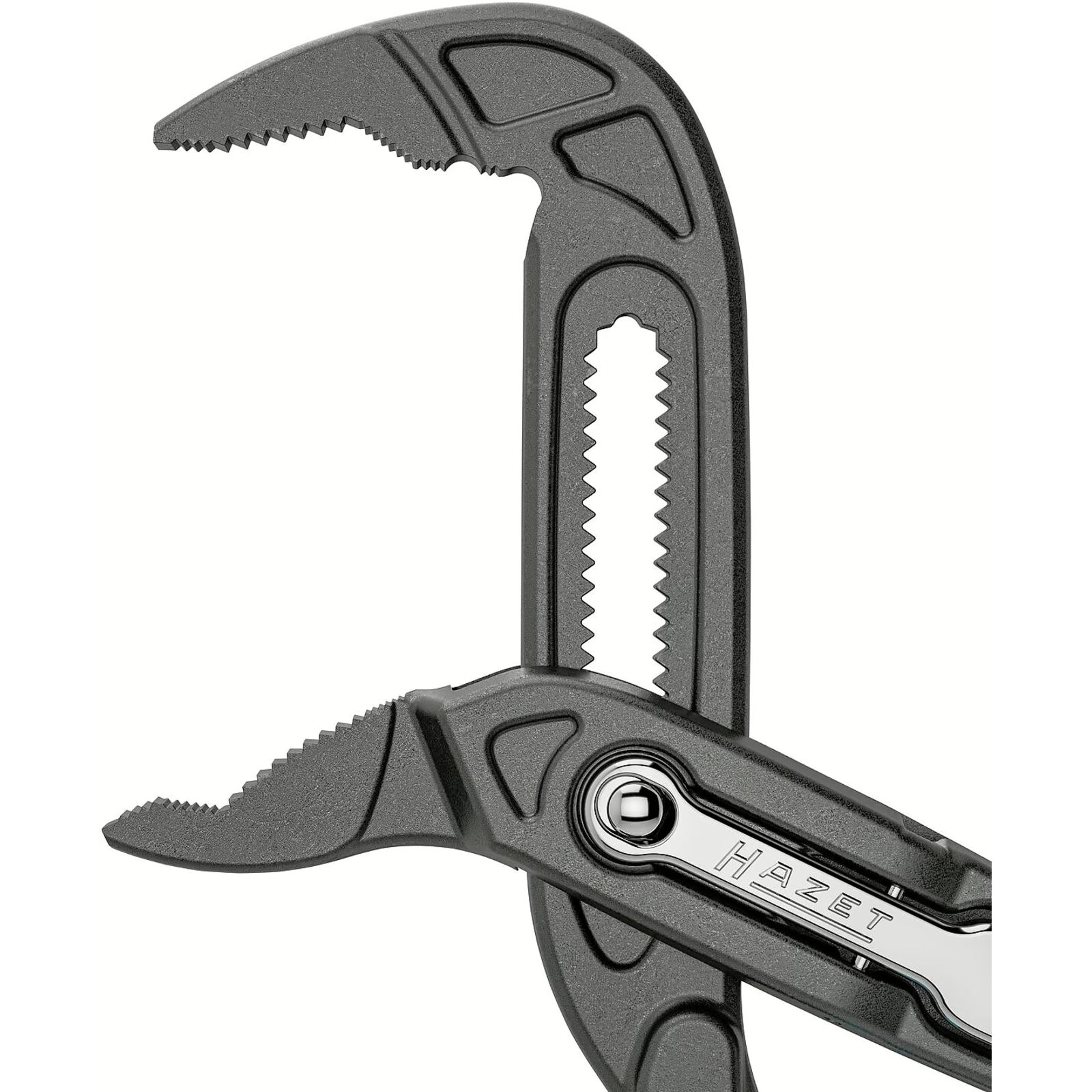 Pince multiprise pour pompe à eau 50 mm écart crantage fin phosphatée 260 mm HAZET - 760-26