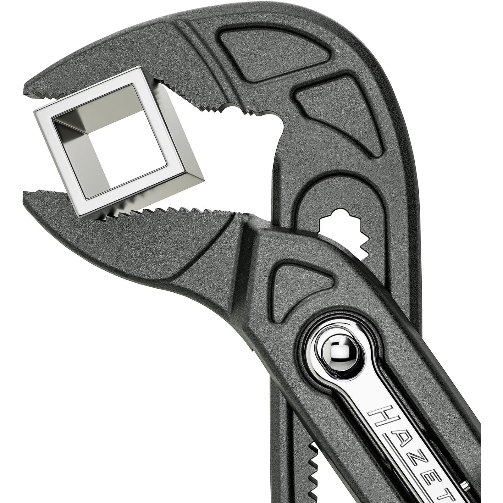 Pince multiprise pour pompe à eau 50 mm écart crantage fin phosphatée 260 mm HAZET - 760-26