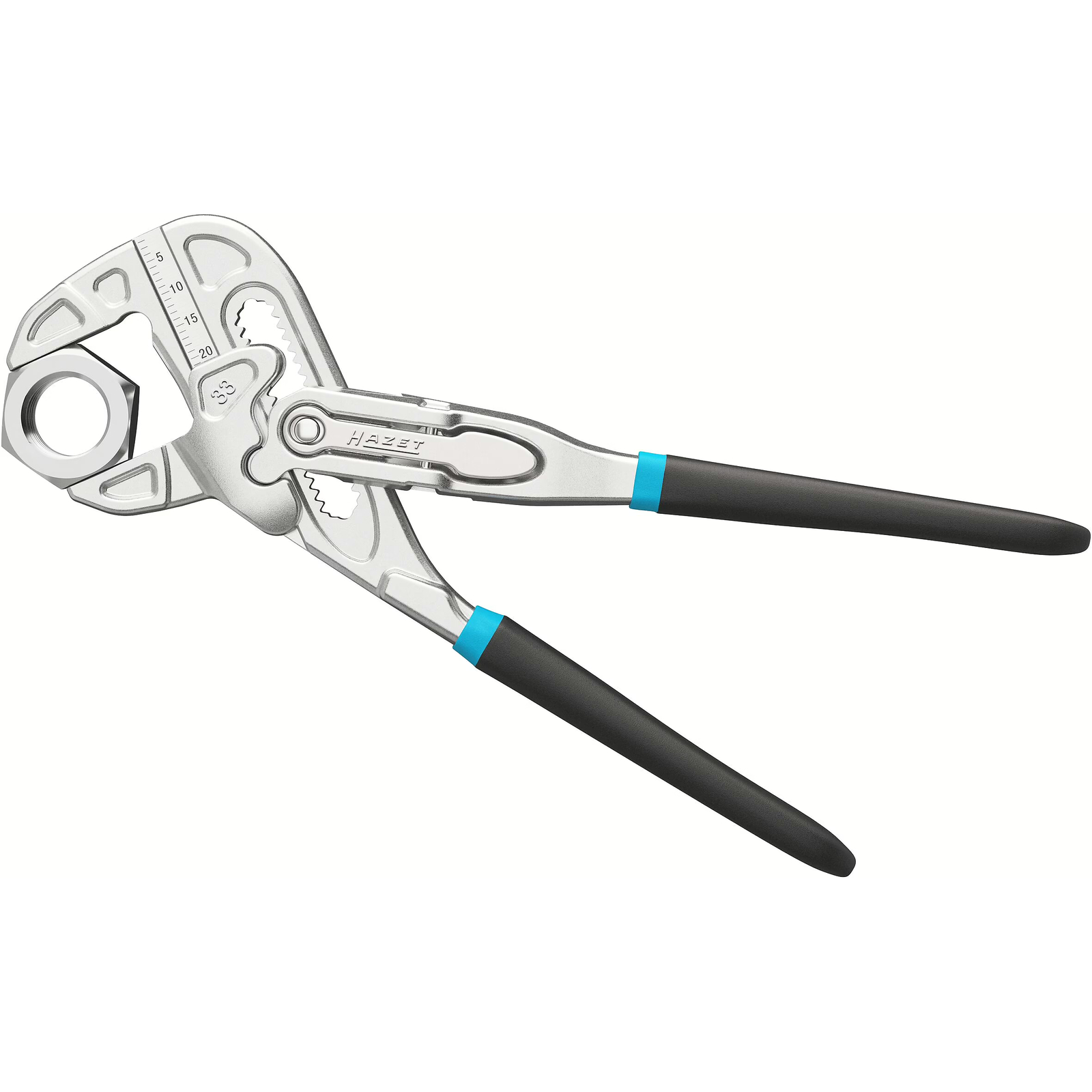 Pince-clé capacité serrage 33 mm charnière entrepassée HAZET - 762-15