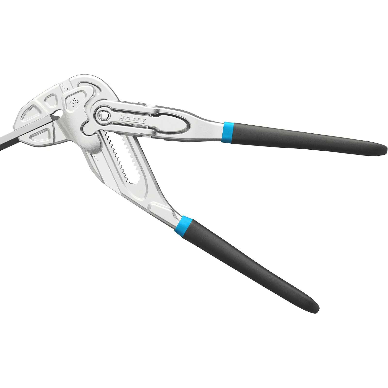 Pince-clé capacité serrage 33 mm charnière entrepassée HAZET - 762-15