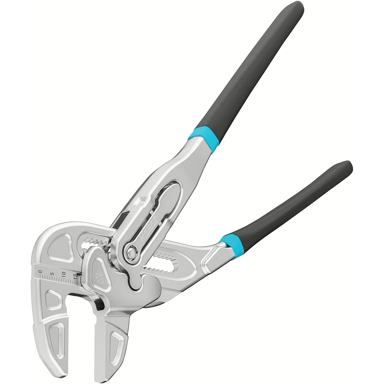 Pince-clé capacité de serrage 42 mm charnière entrepassée HAZET - 762-18