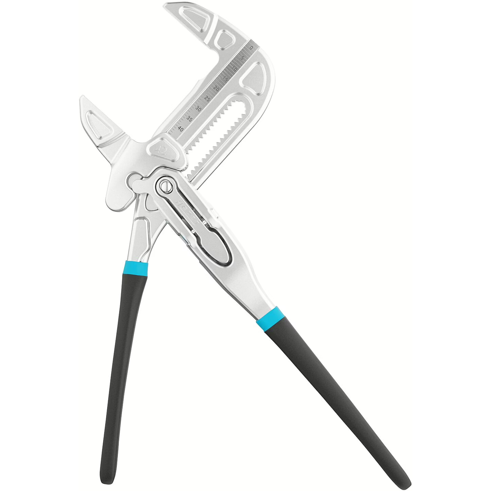 Pince-clé capacité de serrage 42 mm charnière entrepassée HAZET - 762-18