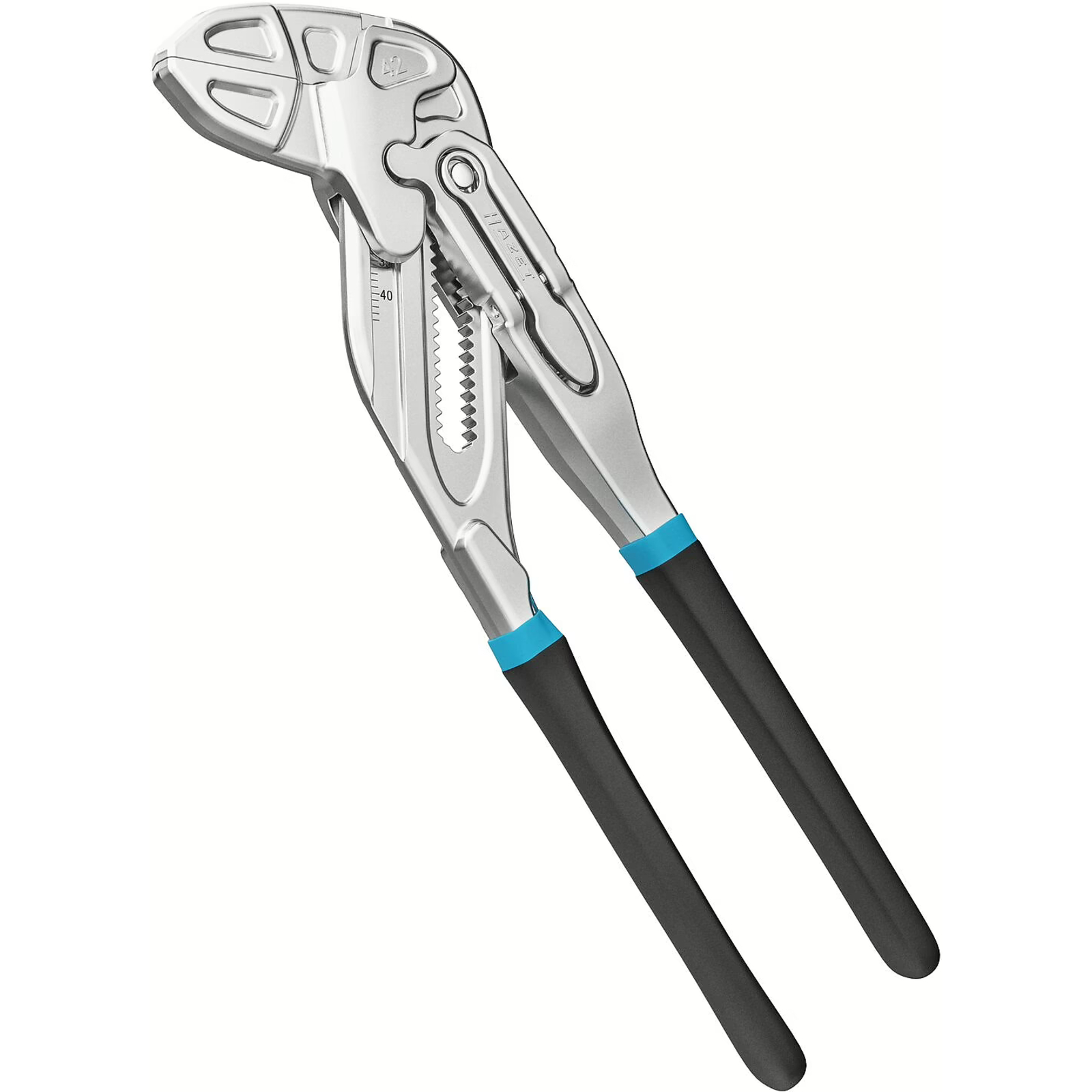 Pince-clé capacité de serrage 42 mm charnière entrepassée HAZET - 762-18