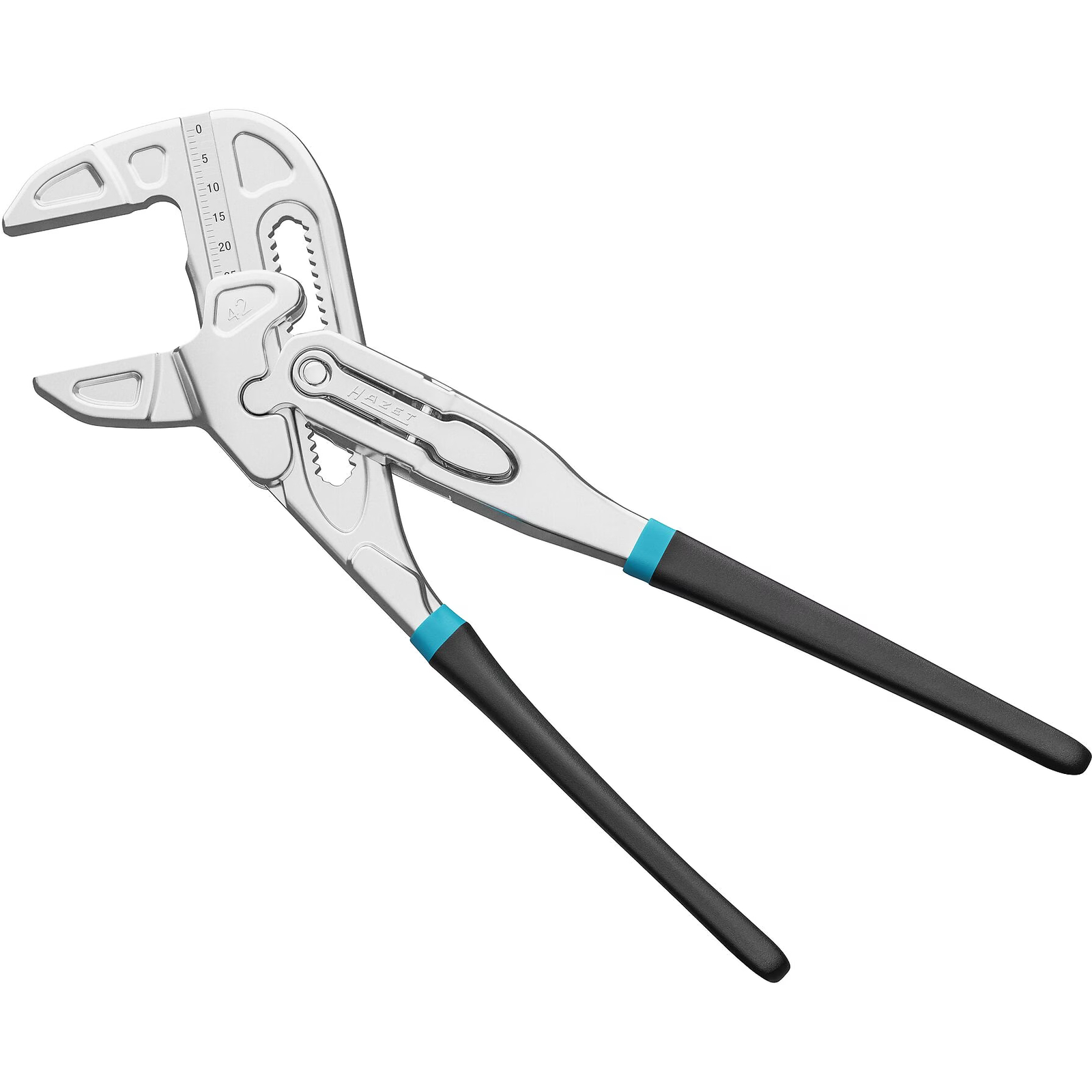 Pince-clé capacité de serrage 42 mm charnière entrepassée HAZET - 762-18