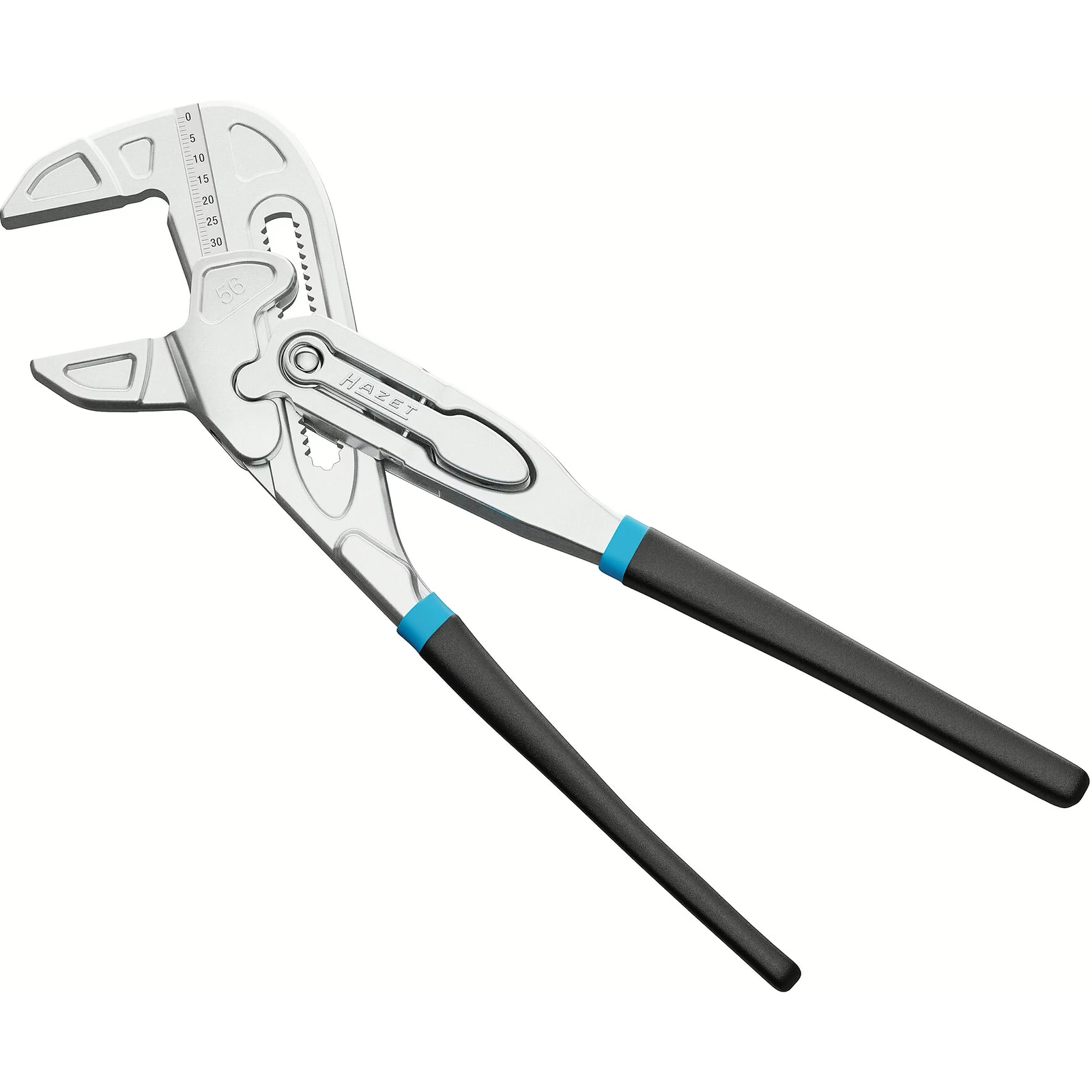 Pince-clé capacité de serrage 56 mm 260 mm charnière entrepassée HAZET - 762-26