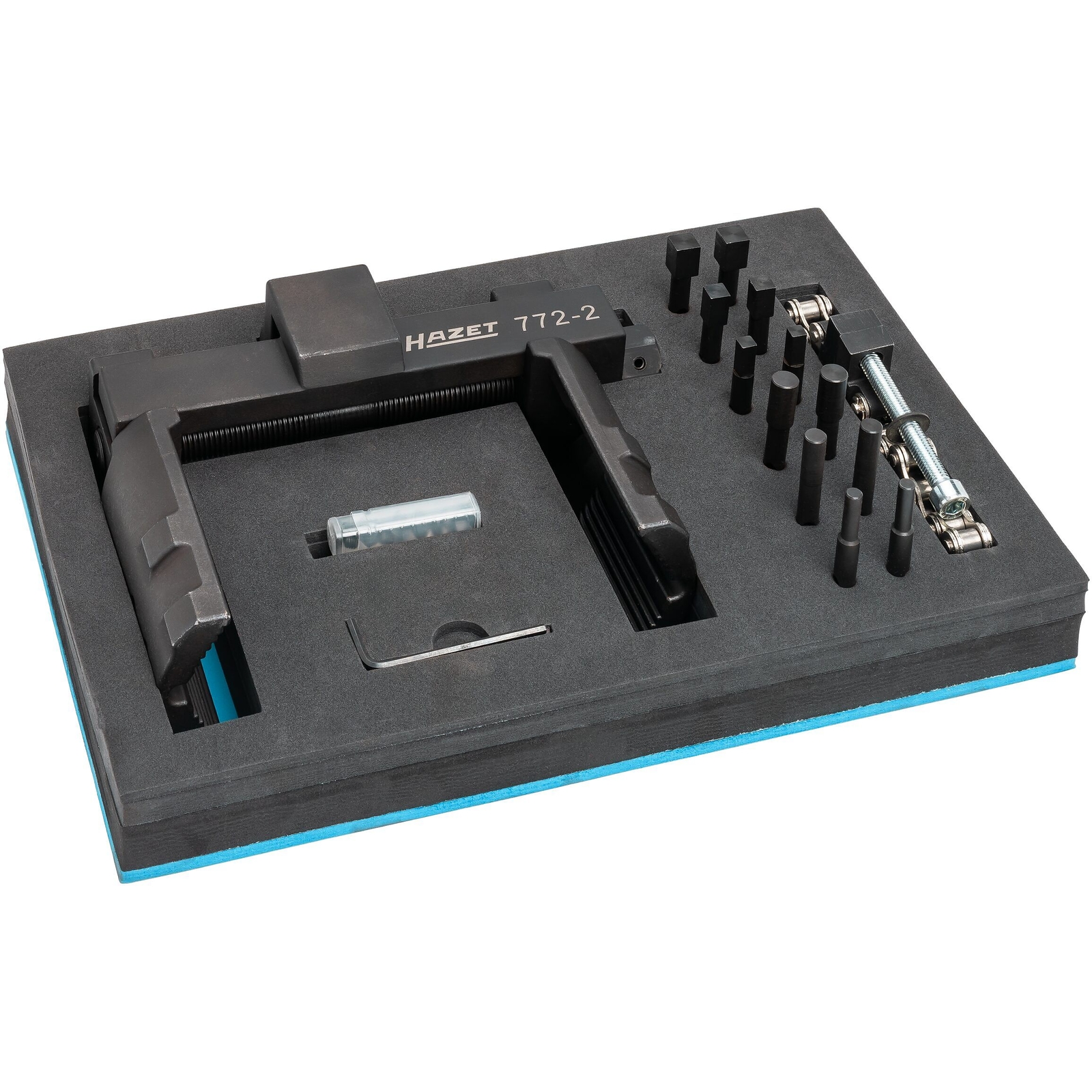 Jeu d'outils universels écrous moyeu 35-170 mm 16 pièces avec coffret HAZET - 772-2/16
