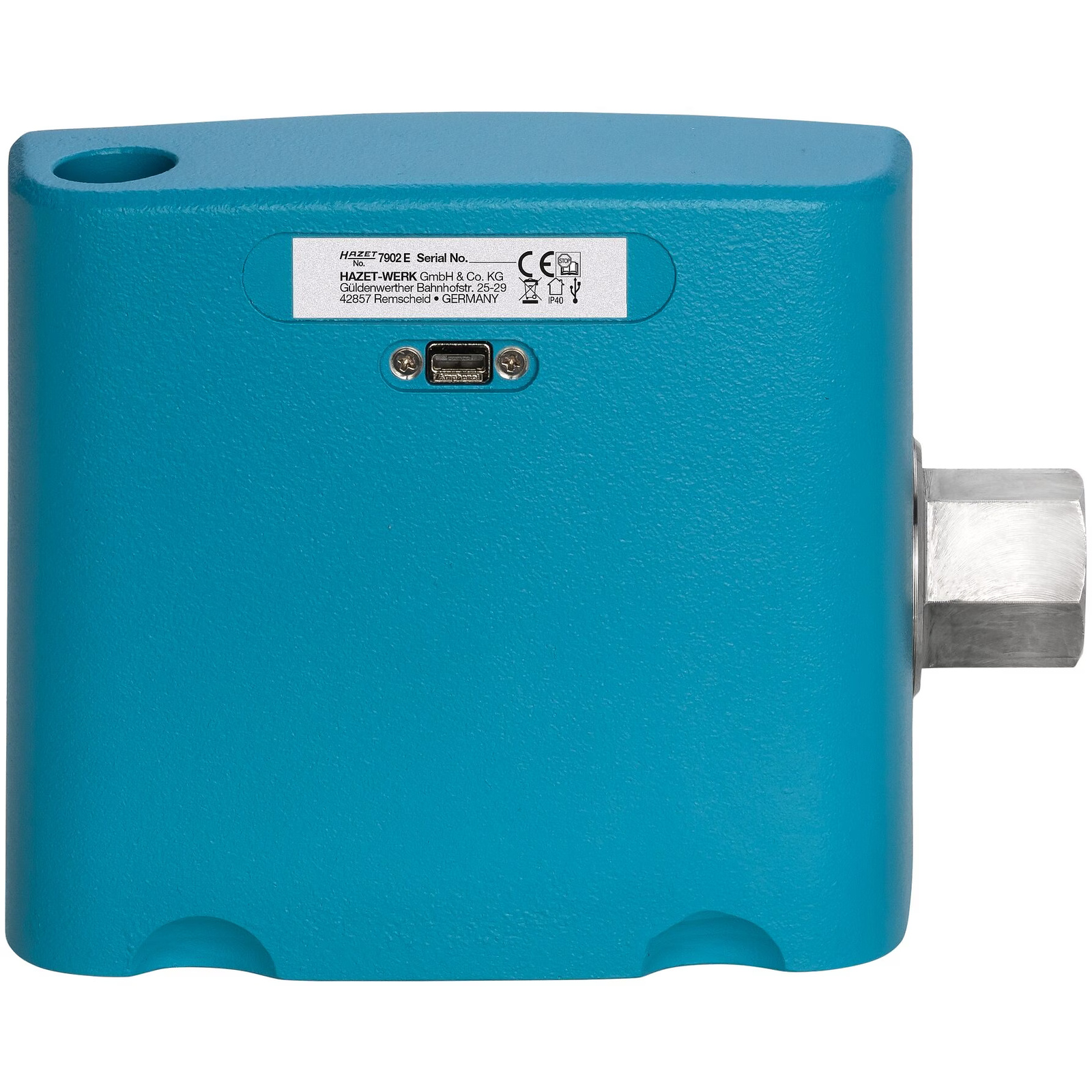 Appareil de contrôle de couple électronique 50–1100 Nm avec écran LCD HAZET - 7902E
