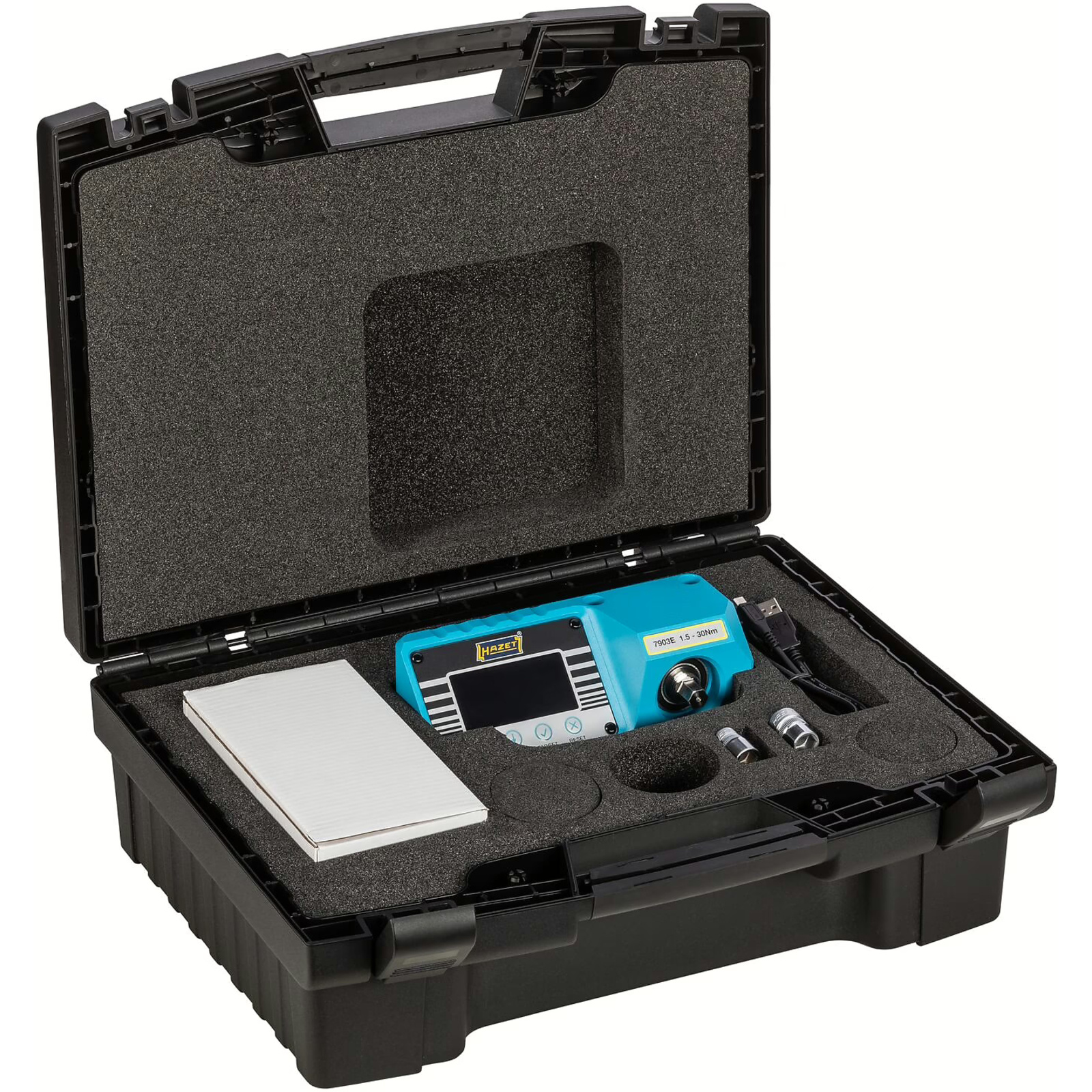 Appareil de contrôle de couple électronique 1,5–30 Nm avec adaptateur HAZET - 7903E