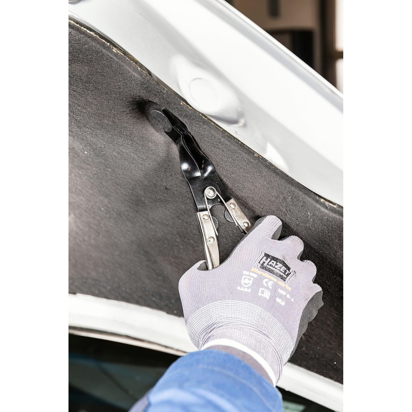 Pince démontage garnitures portes 230 mm protection peinture HAZET - 799-4