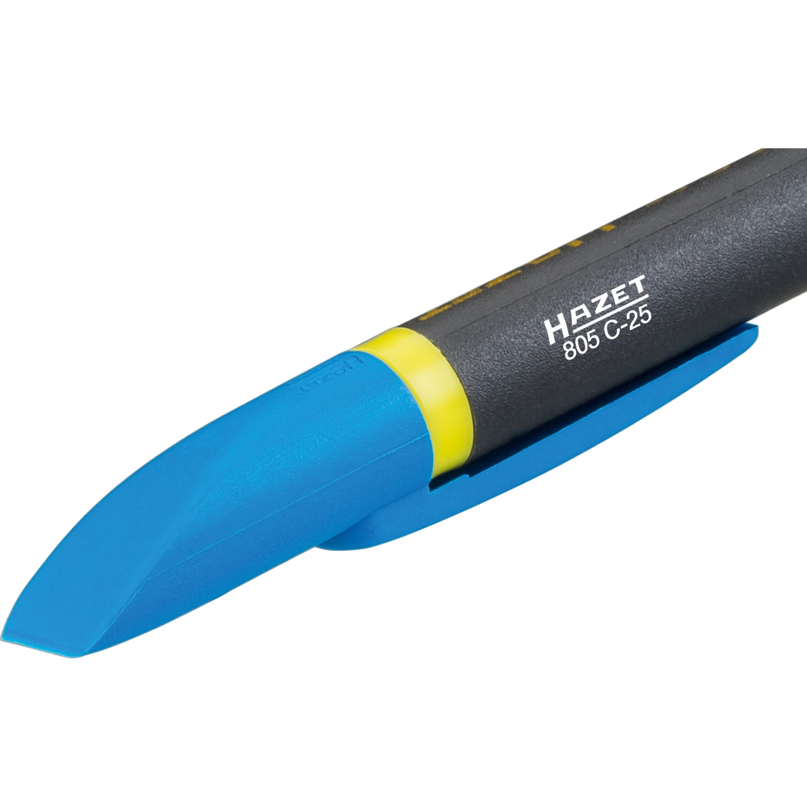 Tournevis à fente 0,4 x 2,5 mm avec agrafe orientable manche plastique HAZET - 805C-25
