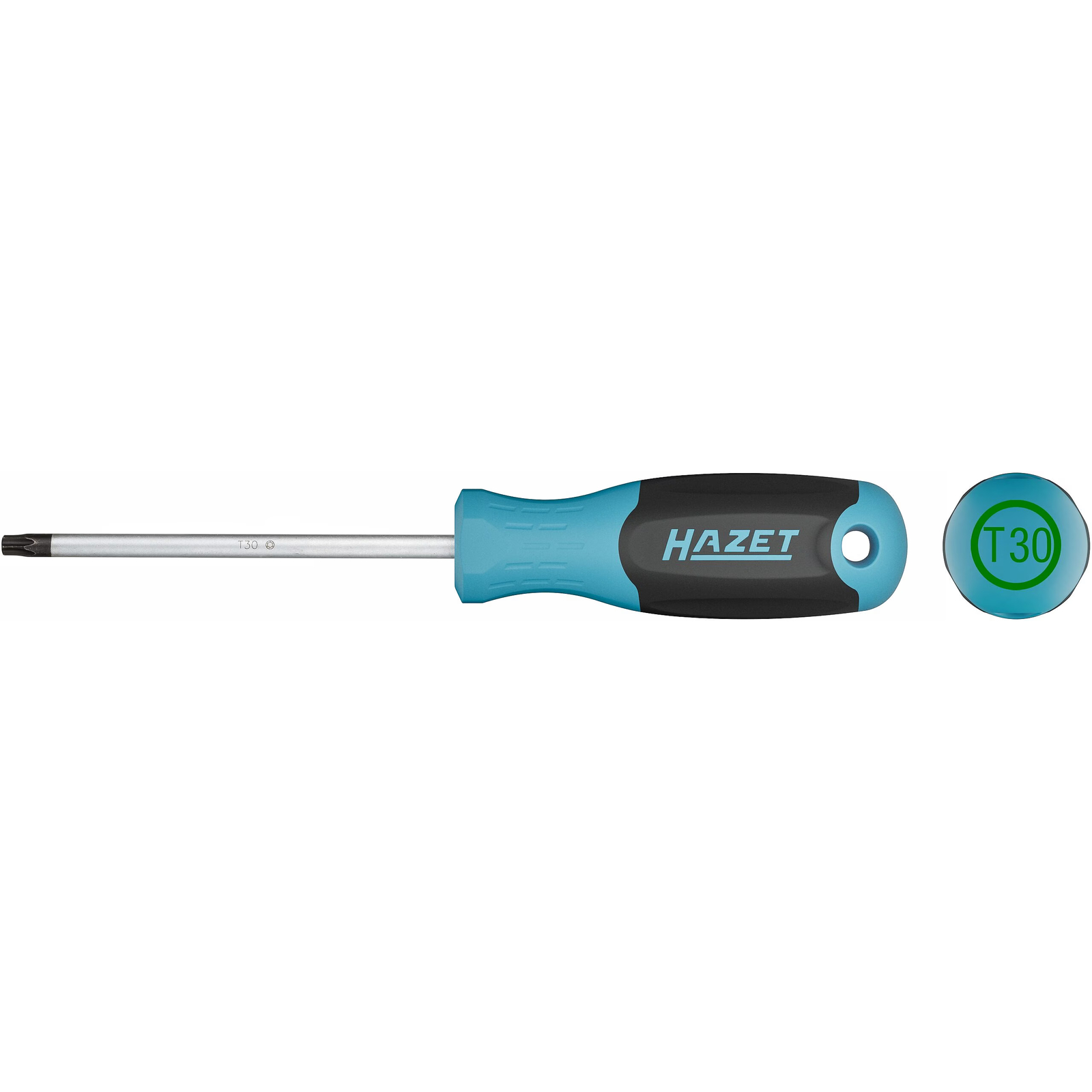 Tournevis Profil TORX intérieur T30 manche 3 composants antidérapant HAZET - 811-T30