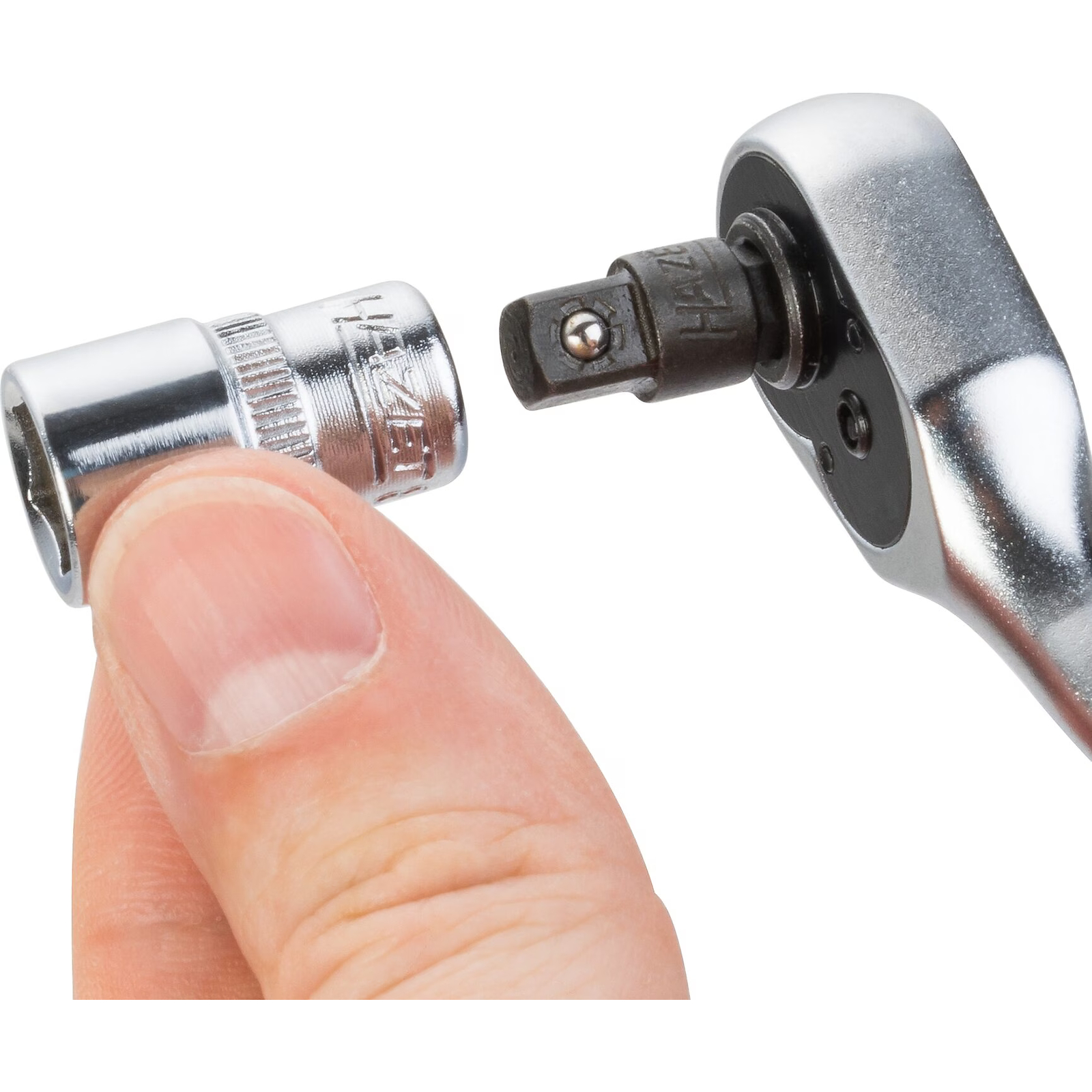 Cliquet réversible 89 mm hexagone creux 1/4