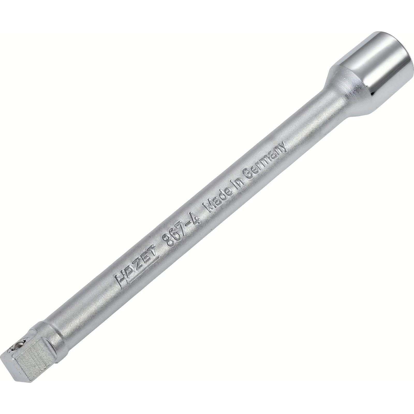 Rallonge 1/4 pouce 101,5 mm carré creux massif avec bille de retenue HAZET - 867-4