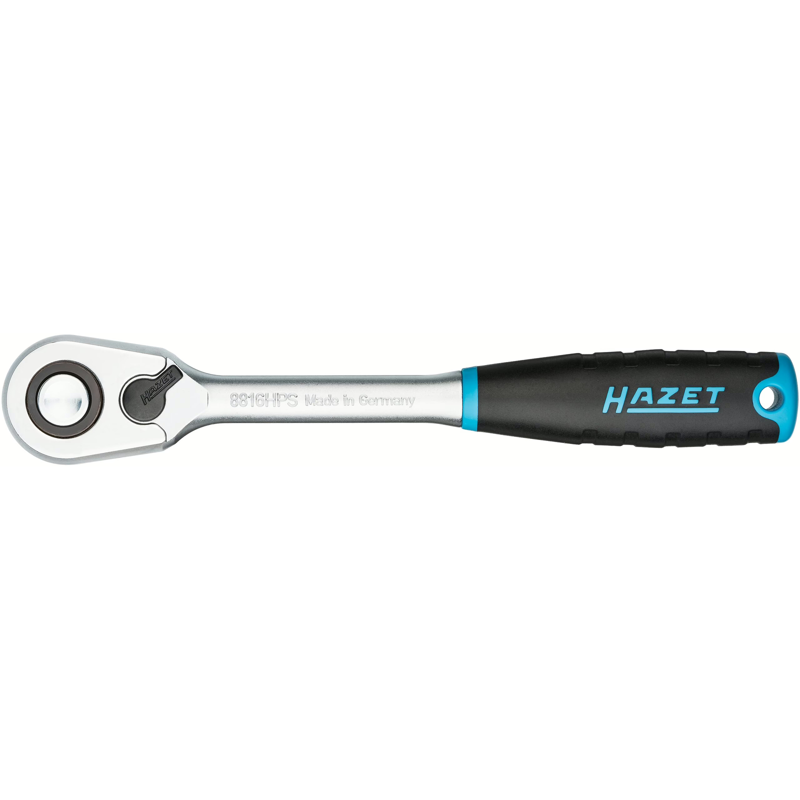 Cliquet réversible denture fine HiPer 3/8" 200 mm avec verrouillage sécurité HAZET - 8816HPS