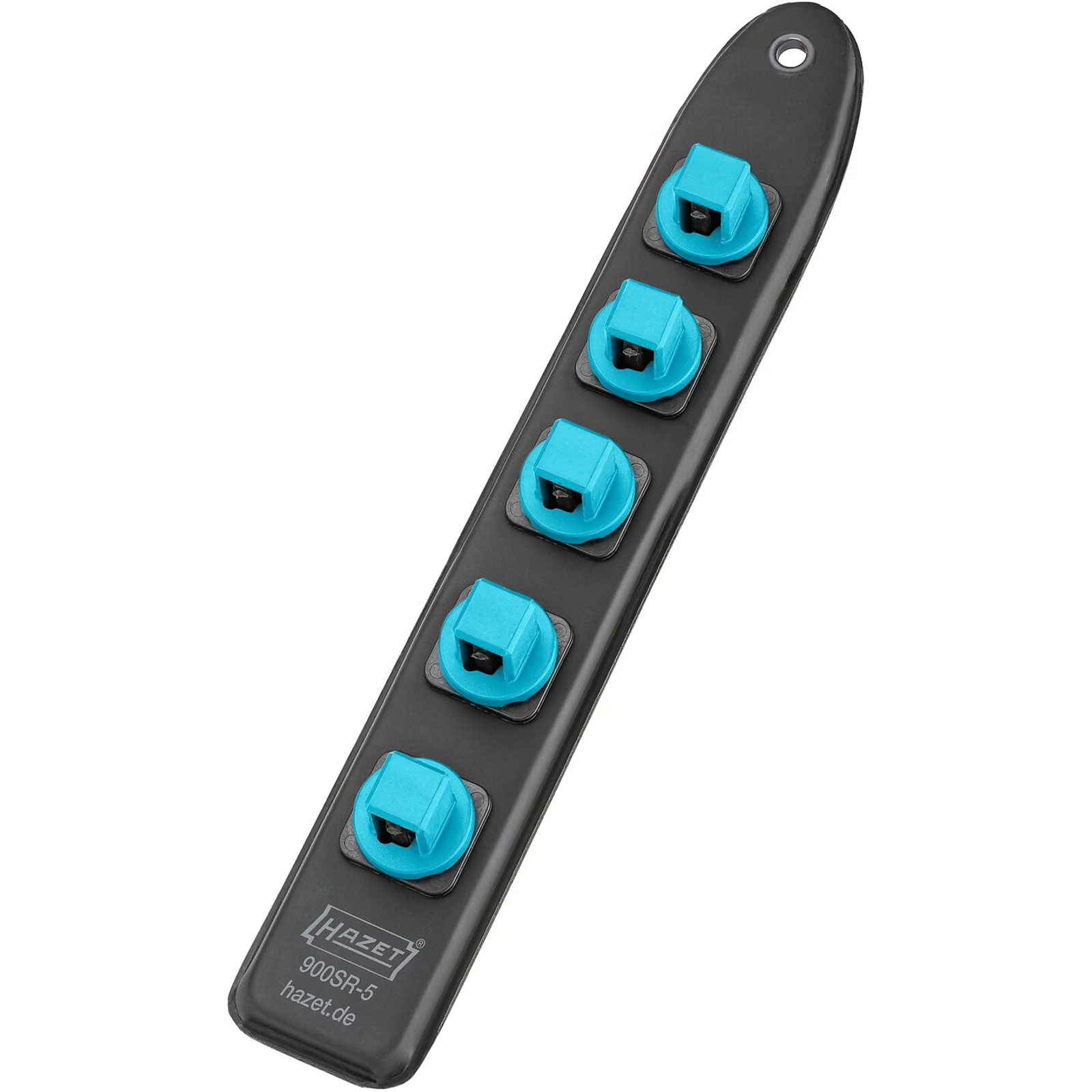 Barre enfichable flexible 5 emplacements carrés 1/2