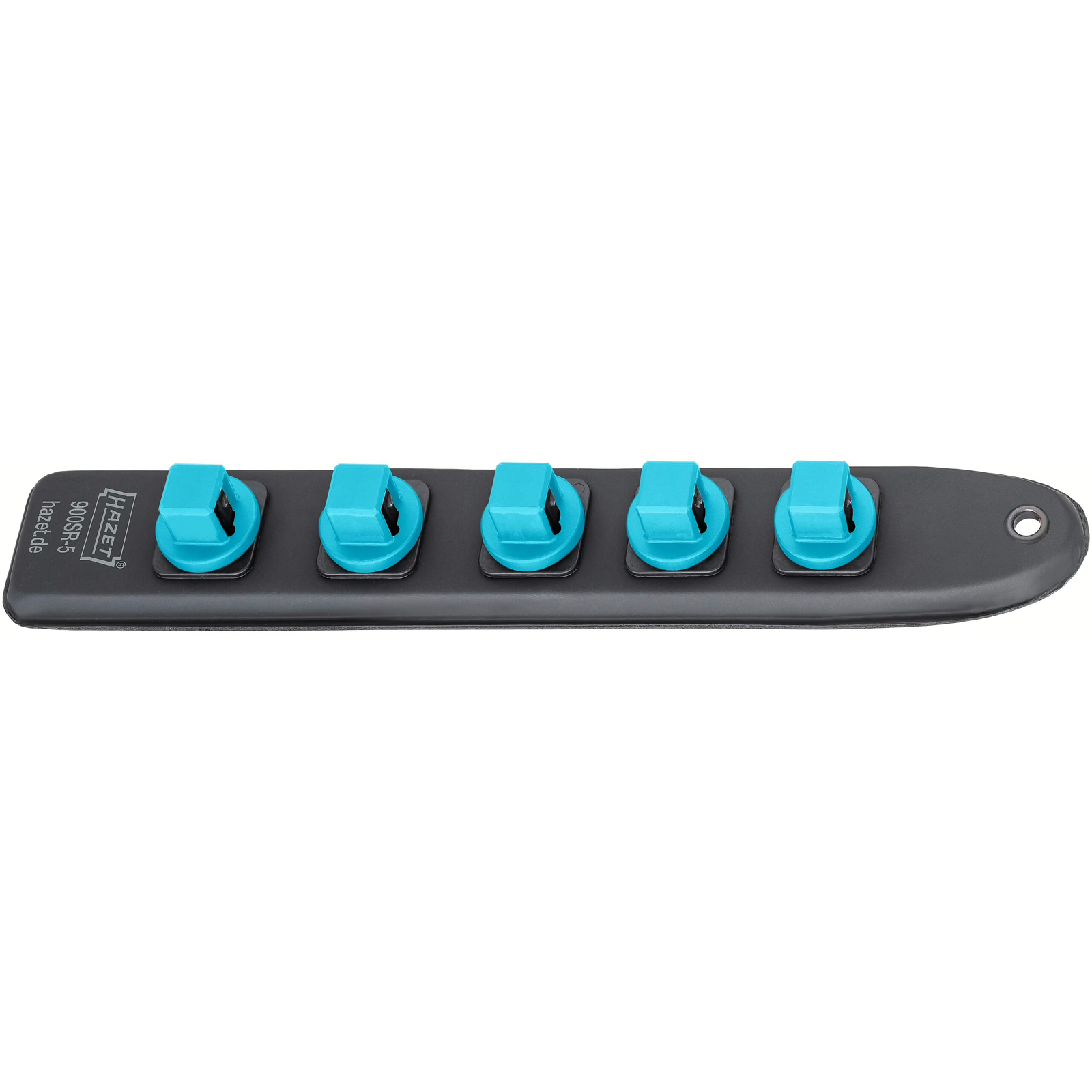 Barre enfichable flexible 5 emplacements carrés 1/2
