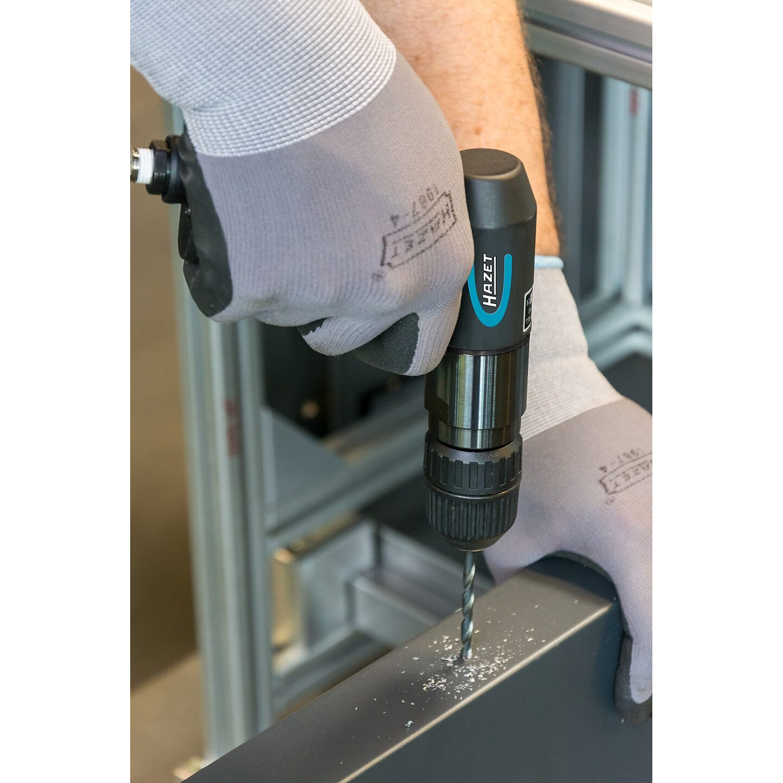 Perceuse pneumatique 1–10 mm poignée isolée HAZET - 9030N-1