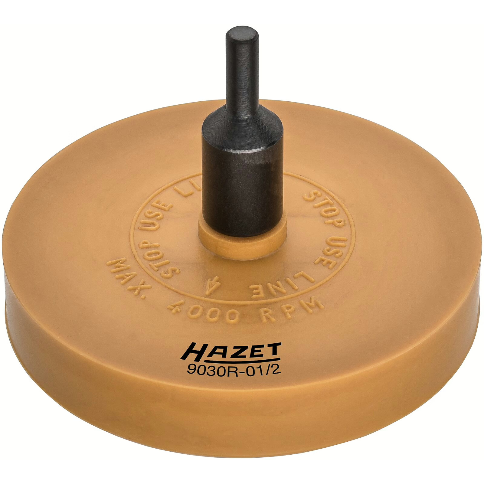 Disque de nettoyage 89 mm avec adaptateur mandrin 6 mm HAZET - 9030R-01/2