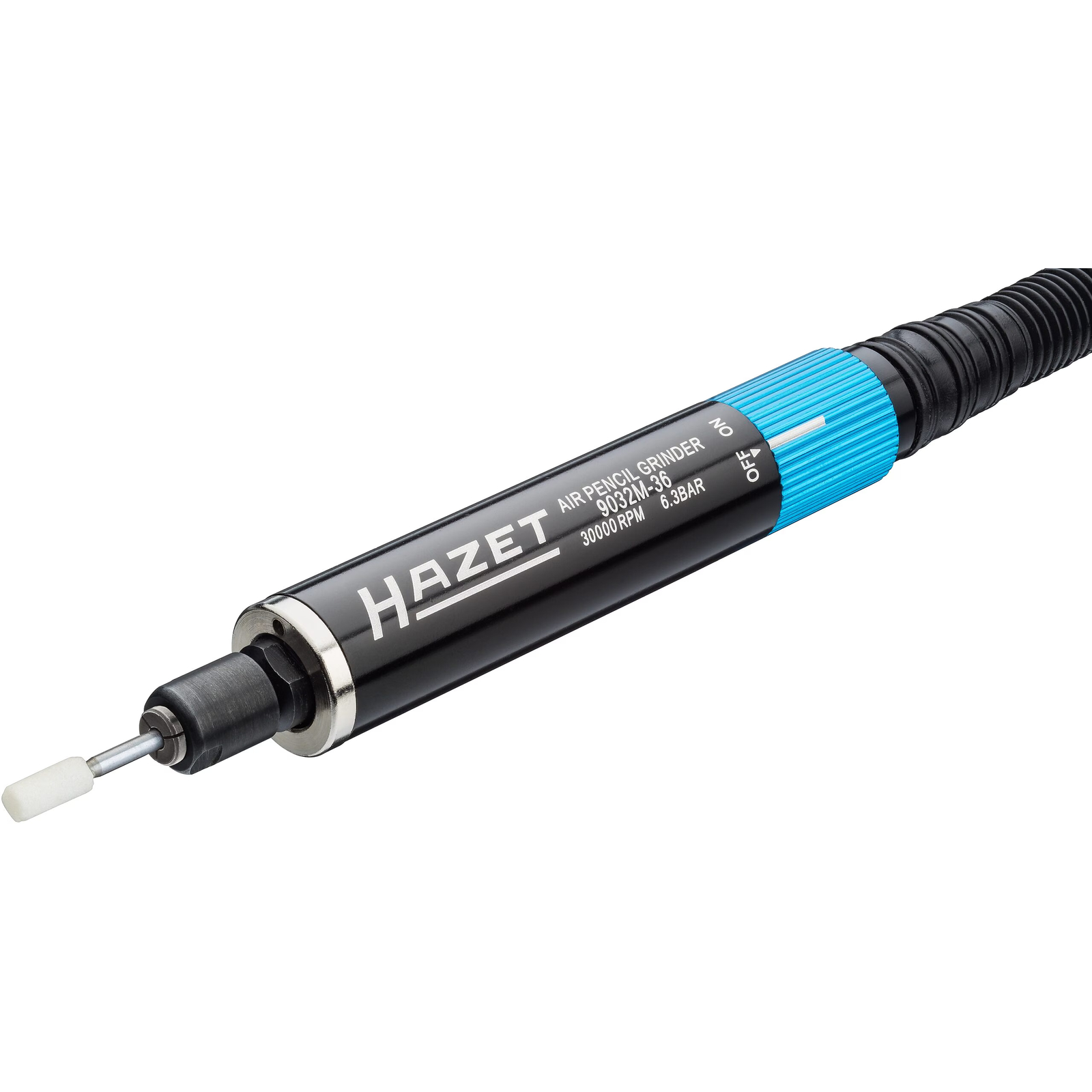 Mini-meuleuse 150 mm mandrin 6 mm avec adaptateur 3 mm HAZET - 9032M-36