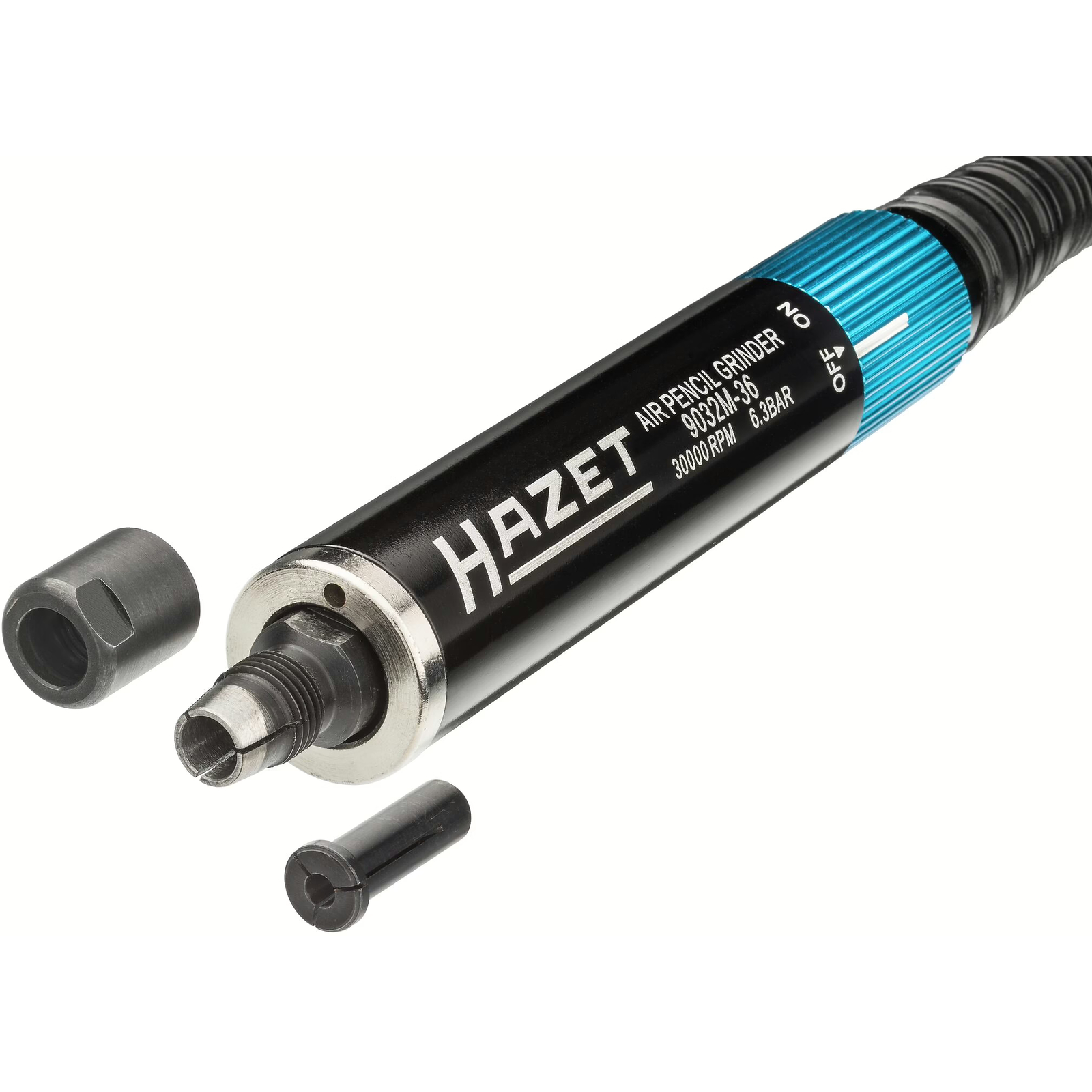 Mini-meuleuse 150 mm mandrin 6 mm avec adaptateur 3 mm HAZET - 9032M-36