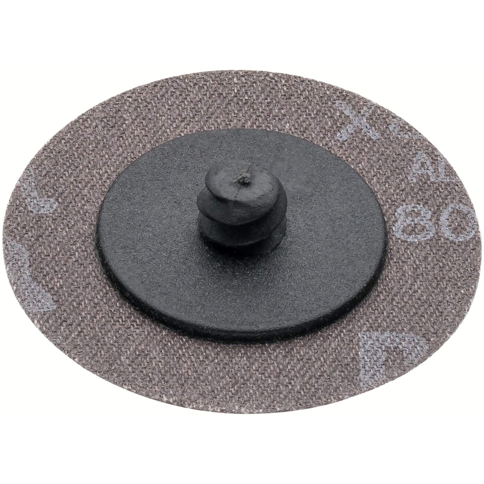 Feuilles abrasives 50 mm grain 80 avec adaptateur Roloc 5 pièces HAZET - 9033-11-S080