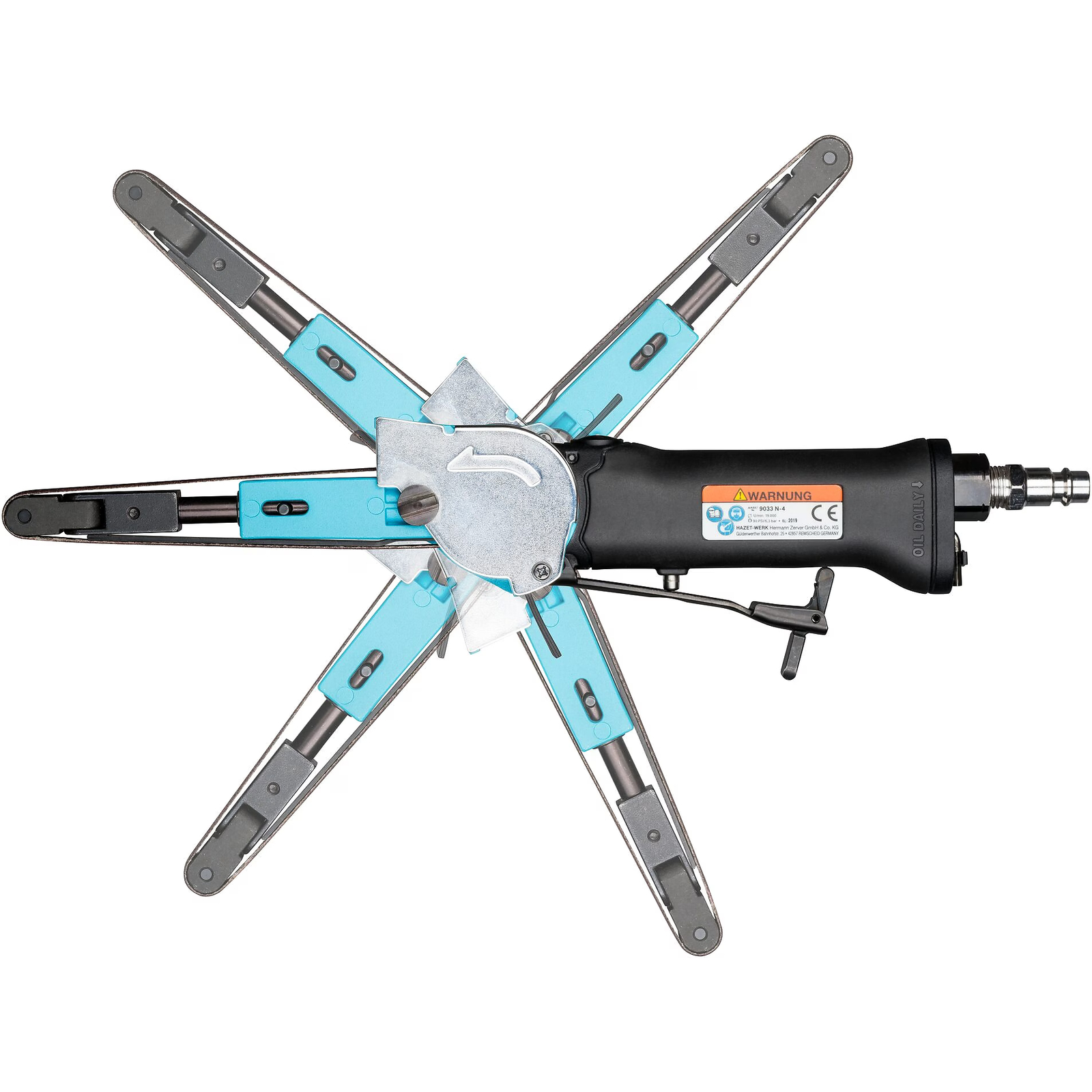 Ponceuse à bande 10 mm 291,4 mm avec réglage vitesse HAZET - 9033N-4