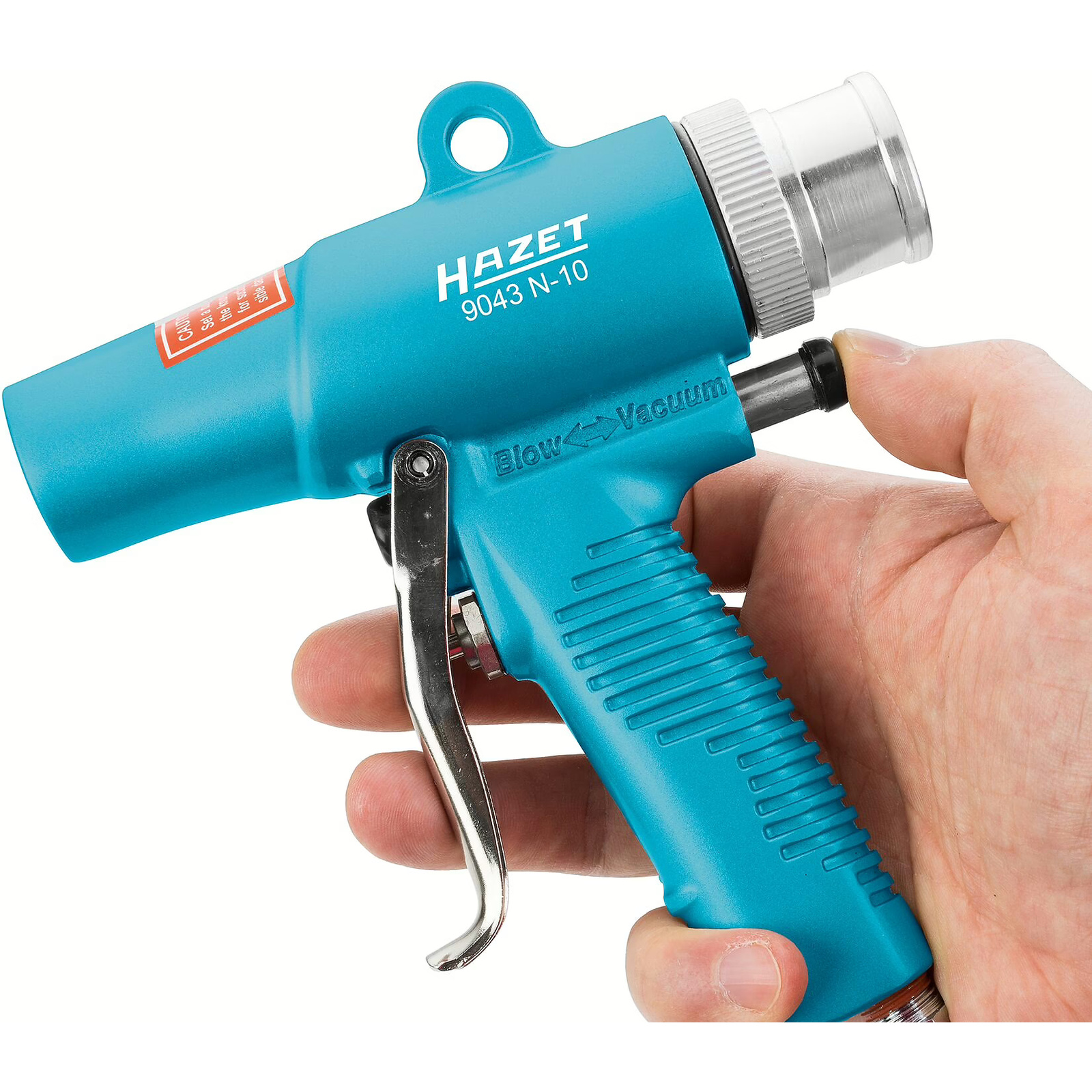 Pistolet aspirant et soufflant réversible 148 mm avec sac à poussières HAZET - 9043N-10