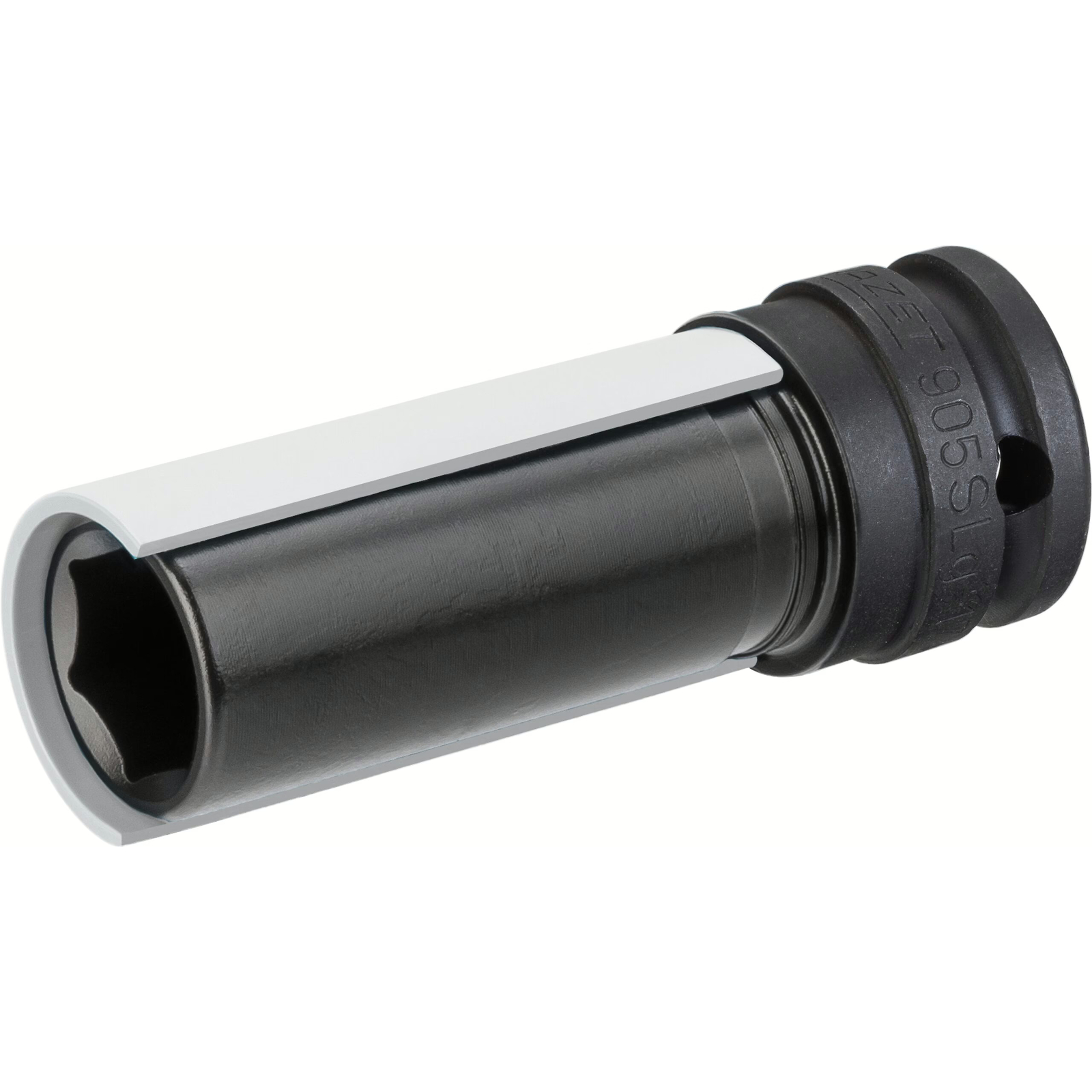Douille à chocs longue 17 mm profil spécial hybride 1/2 pouce pour roues Mercedes-Benz HAZET - 905SLG-17