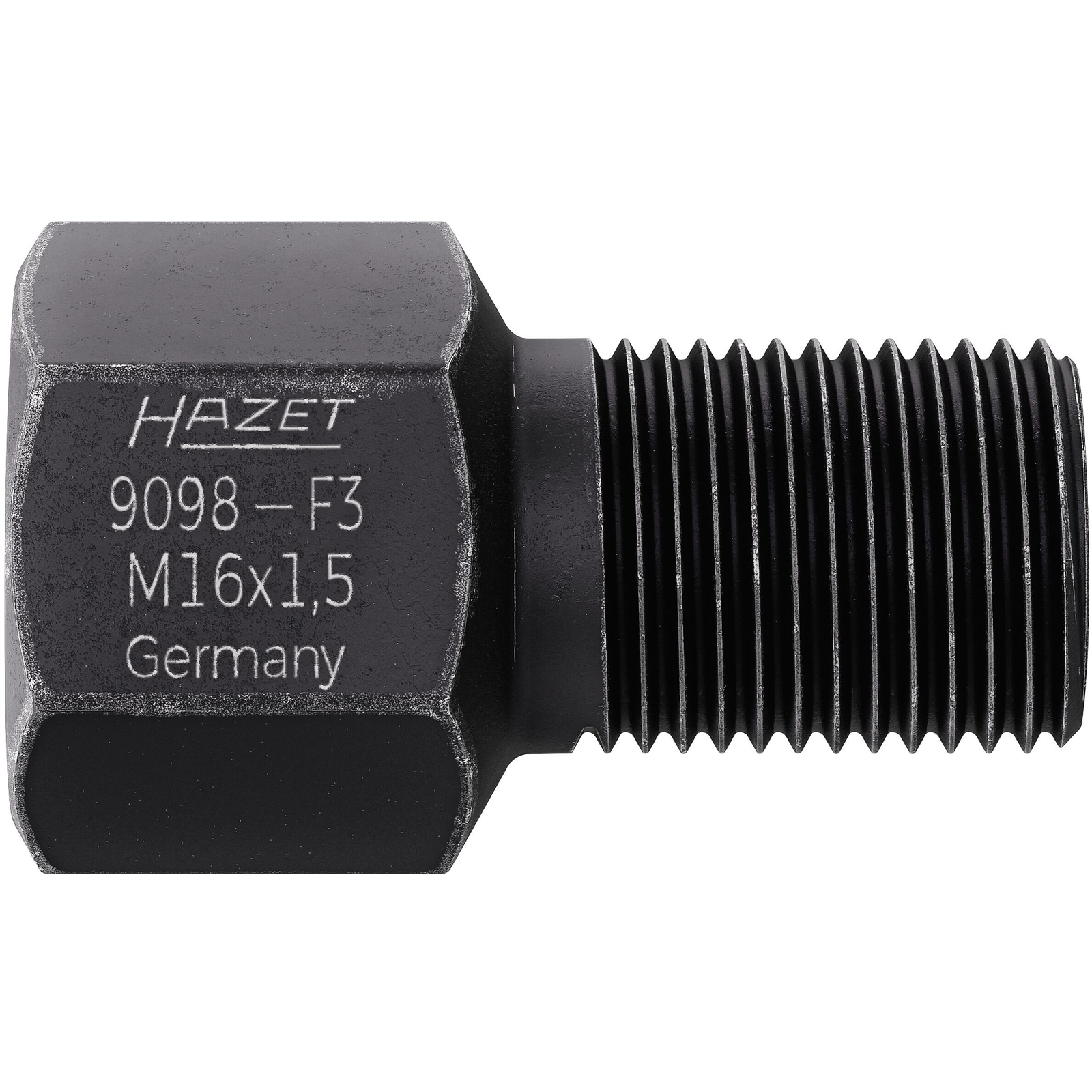 Pièce intercalaire injecteur filetage M14 x 1,5 / M16 x 1,5 42 mm HAZET - 9098-F3