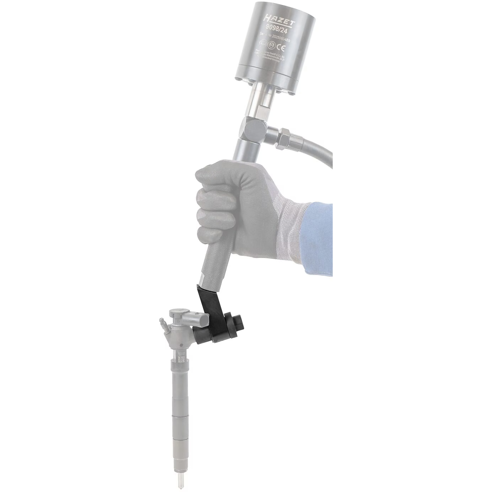 Pièce intercalaire injecteur filetage M14 x 1,5 / M16 x 1,5 42 mm HAZET - 9098-F3