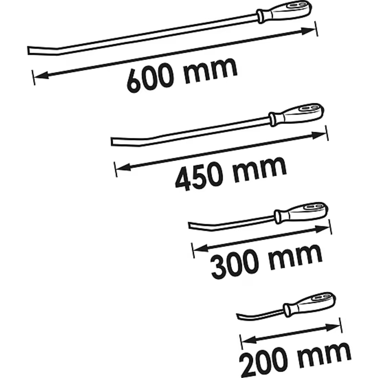 Jeu de leviers d'effort  VIGOR - V1301
