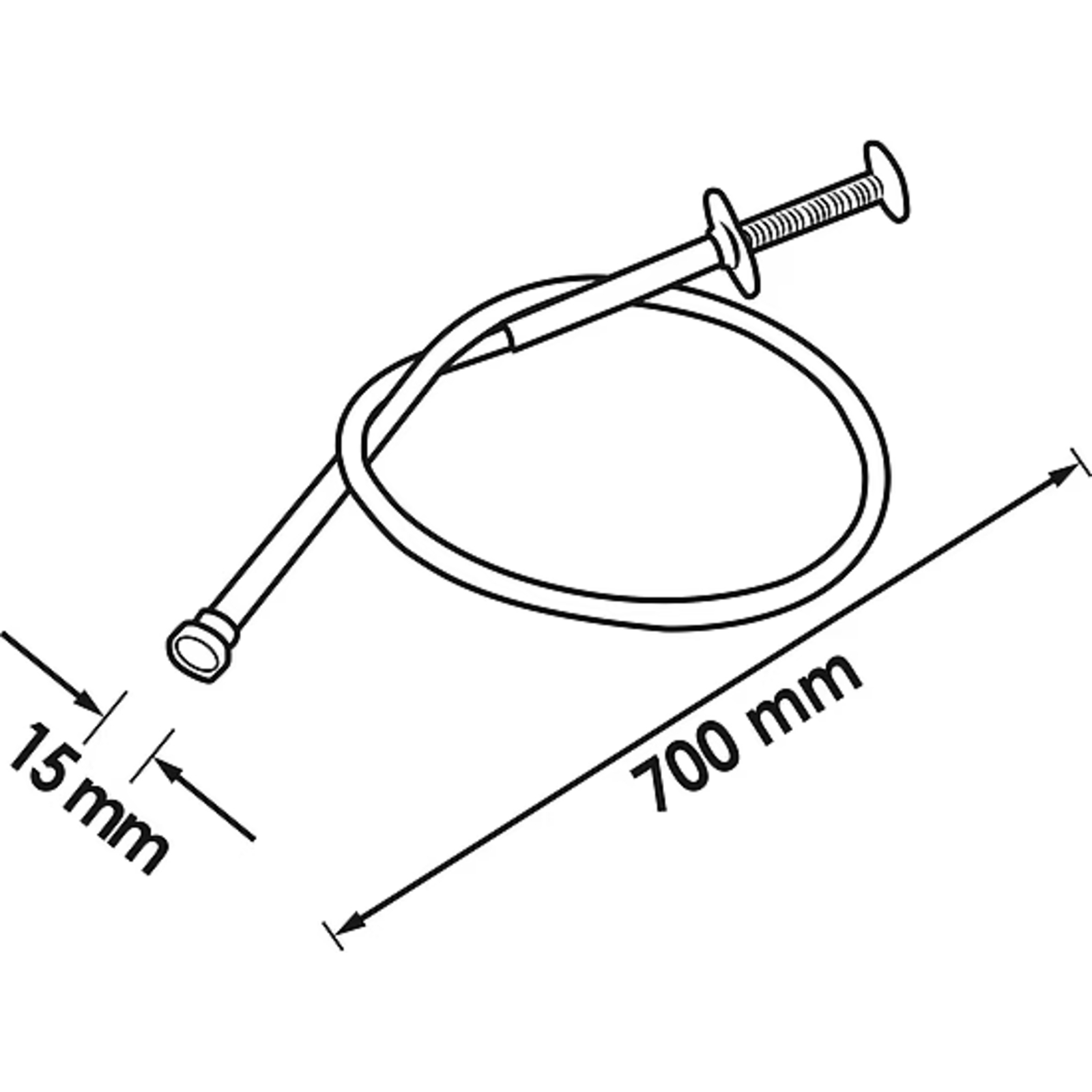 Doigt flexible à griffes avec aimant flexible  VIGOR - V1764