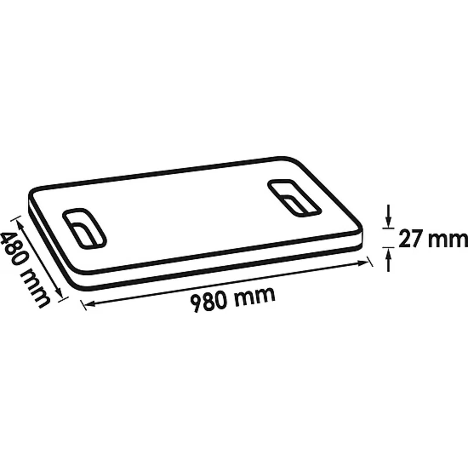 Tapis de mécanicien  VIGOR - V2338-XL