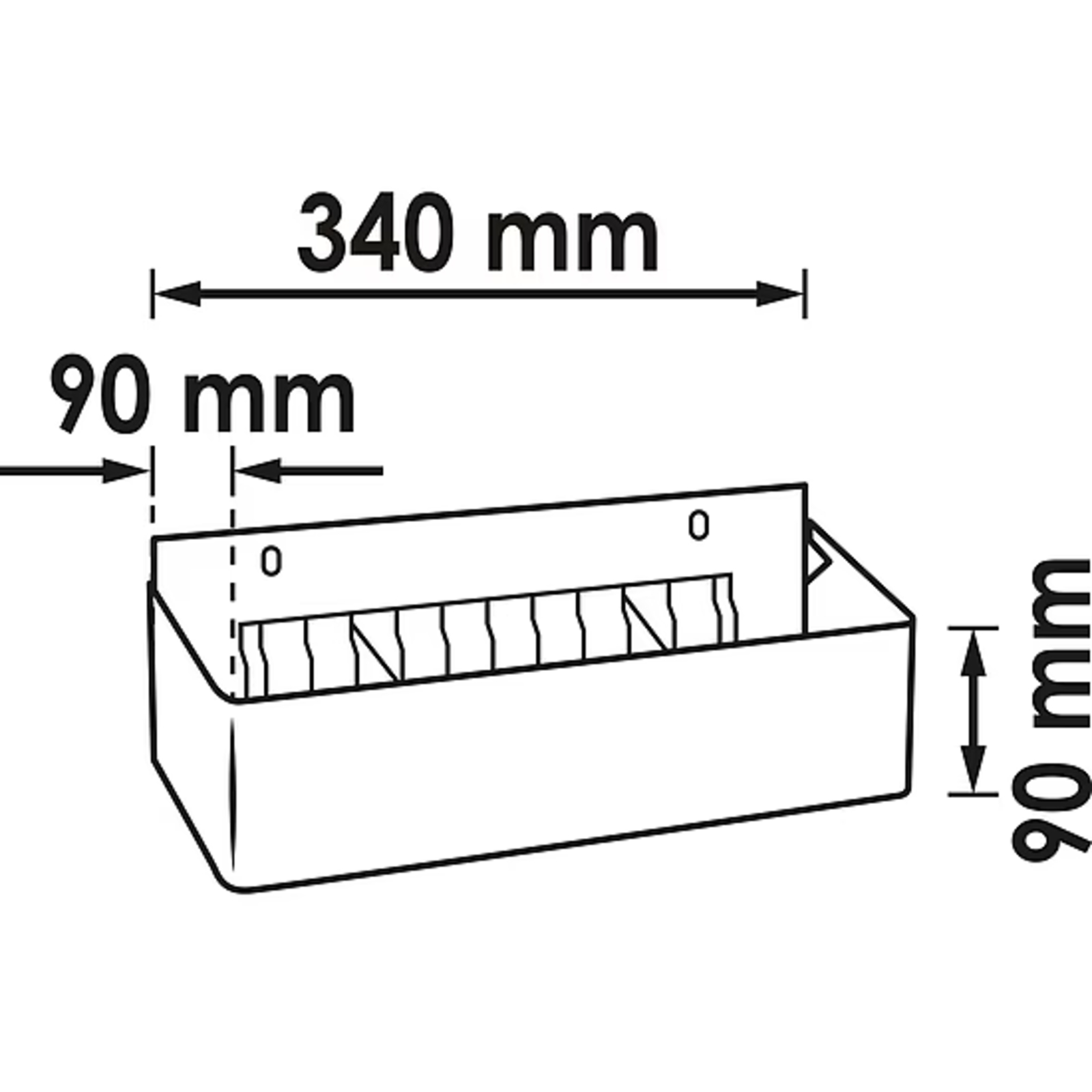 Support pour aérosol court pour toutes les séries jusqu'à 4 aérosols  VIGOR - V2393-S