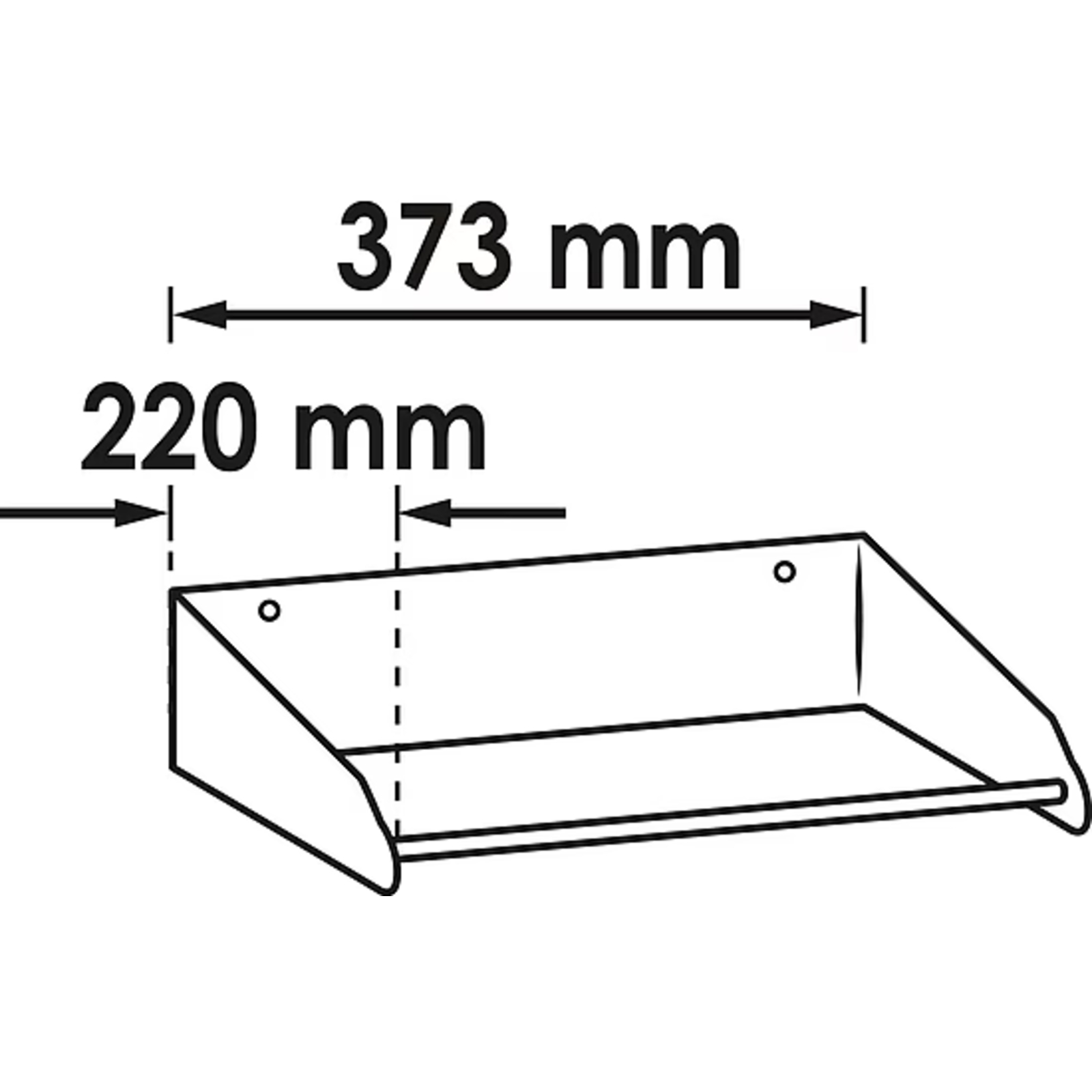 Support pour rouleau essuie-tout  VIGOR - V2397