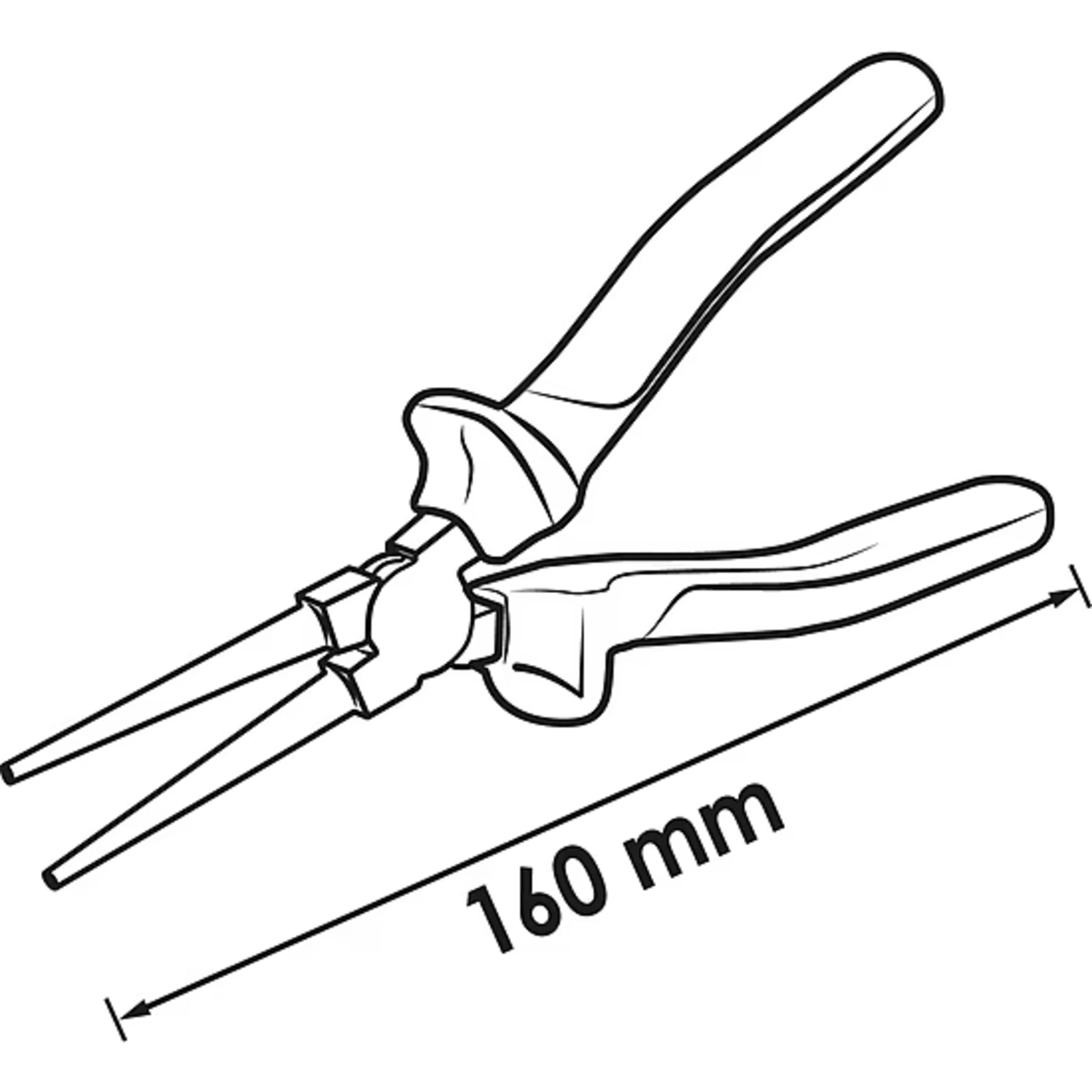 Pince ronde VDE  VIGOR - V2641