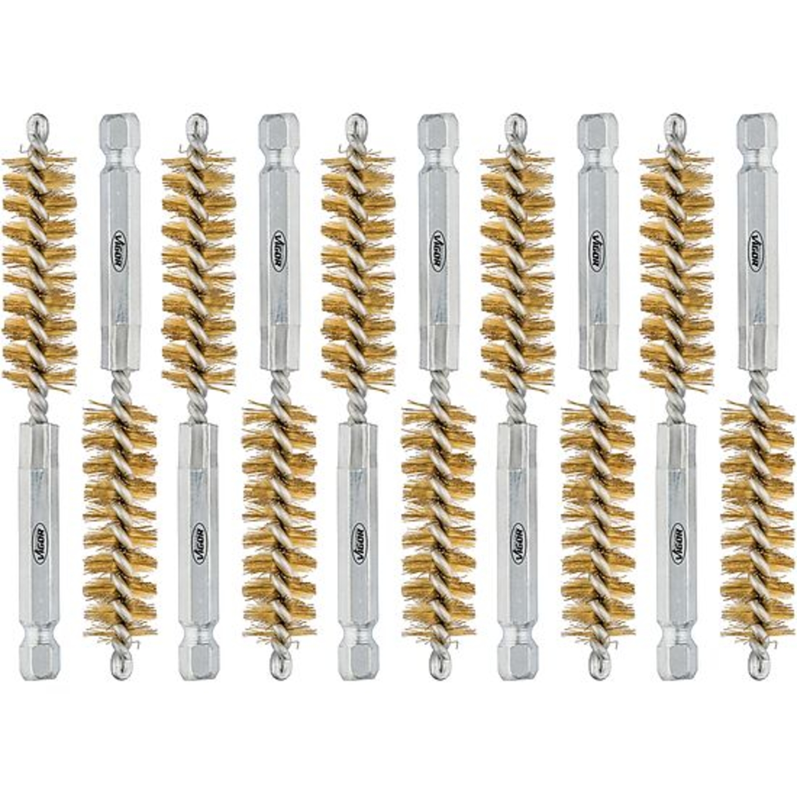 Jeu de brosses en laiton ⌀ 13 mm  VIGOR - V4646M-13