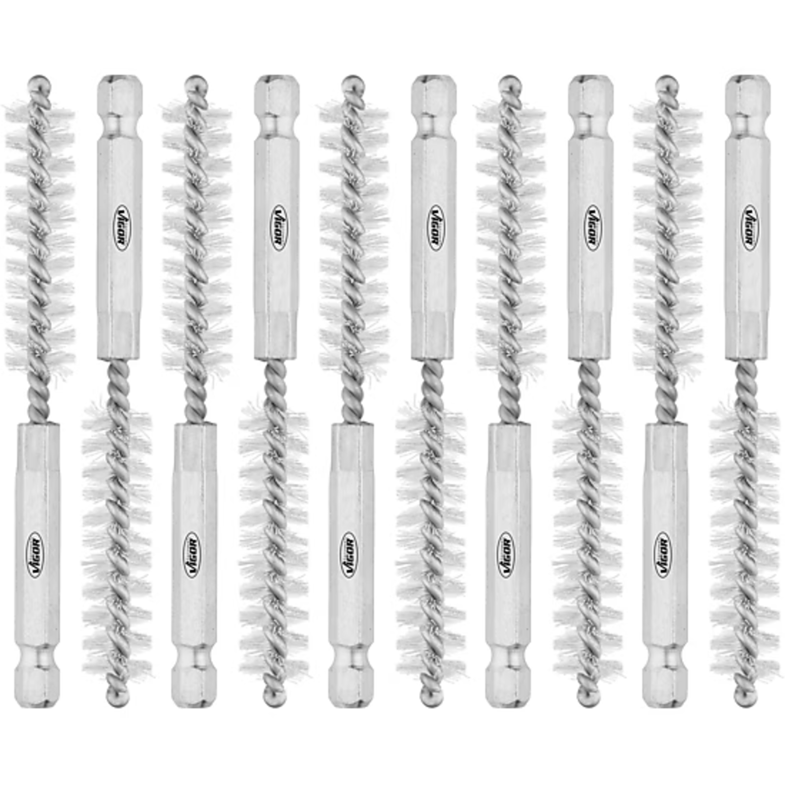 Jeu de brosses en nylon ⌀ 11 mm  VIGOR - V4646N-11