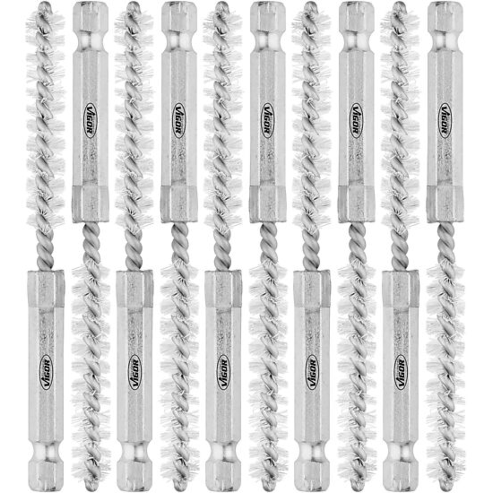 Jeu de brosses en nylon ⌀ 8 mm  VIGOR - V4646N-8