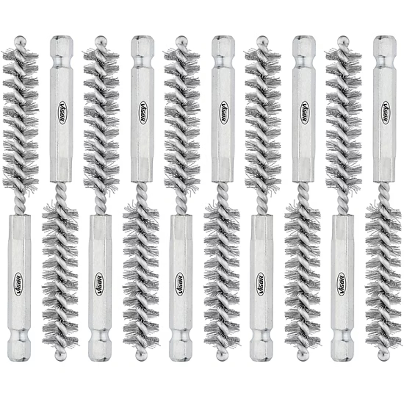 Jeu de brosses en acier ⌀ 11 mm  VIGOR - V4646S-11