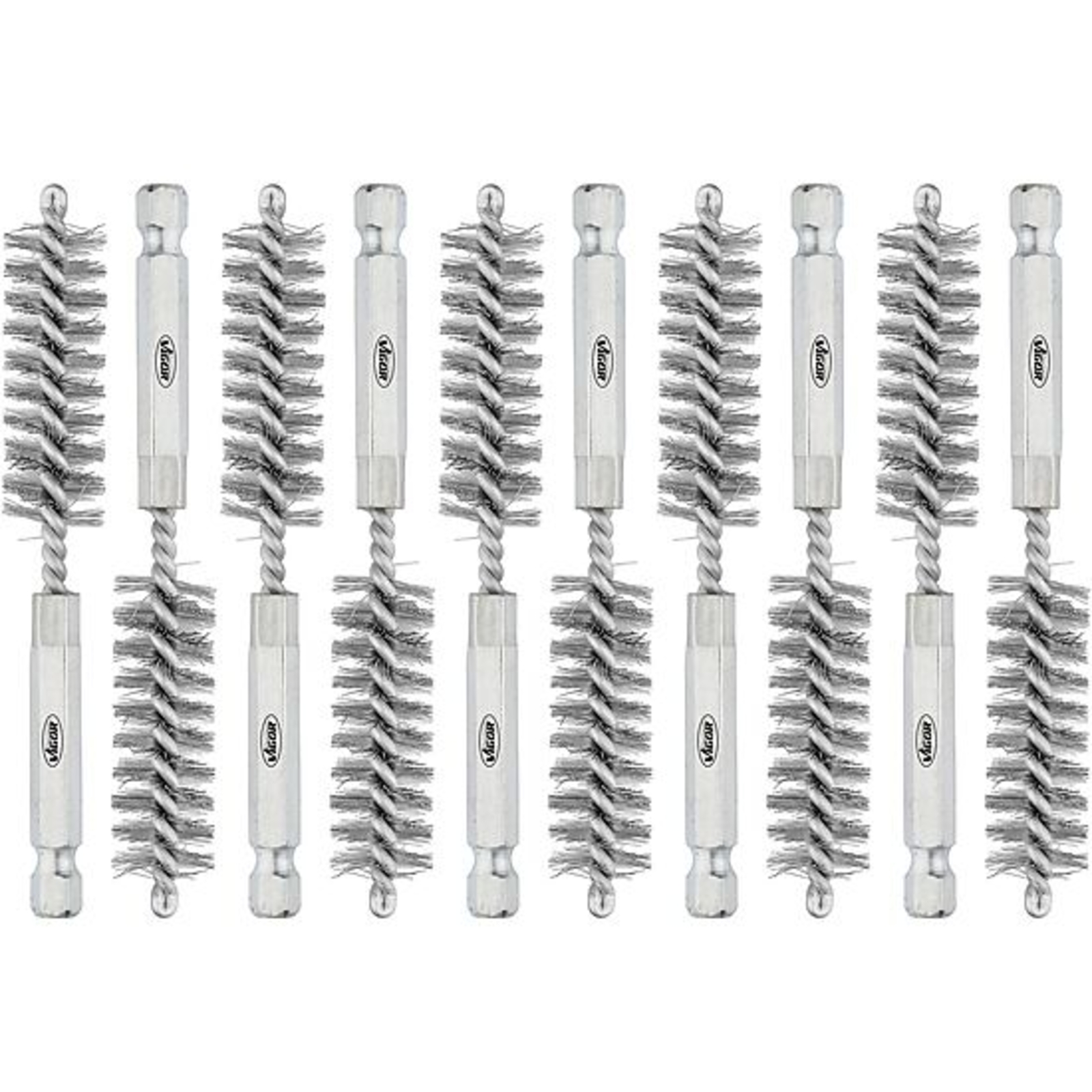 Jeu de brosses en acier ⌀ 14 mm  VIGOR - V4646S-14