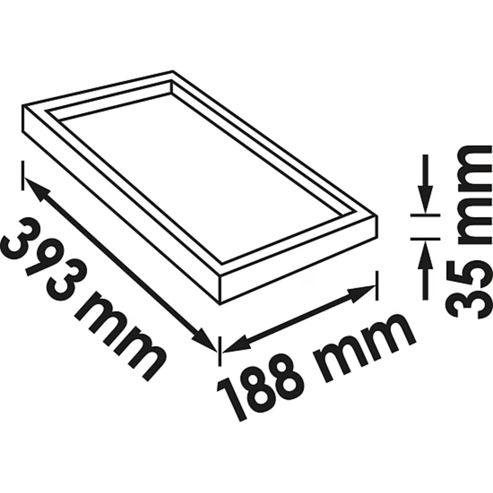 Garniture en mousse souple bimatière · avec compartiment vide  VIGOR - V5009